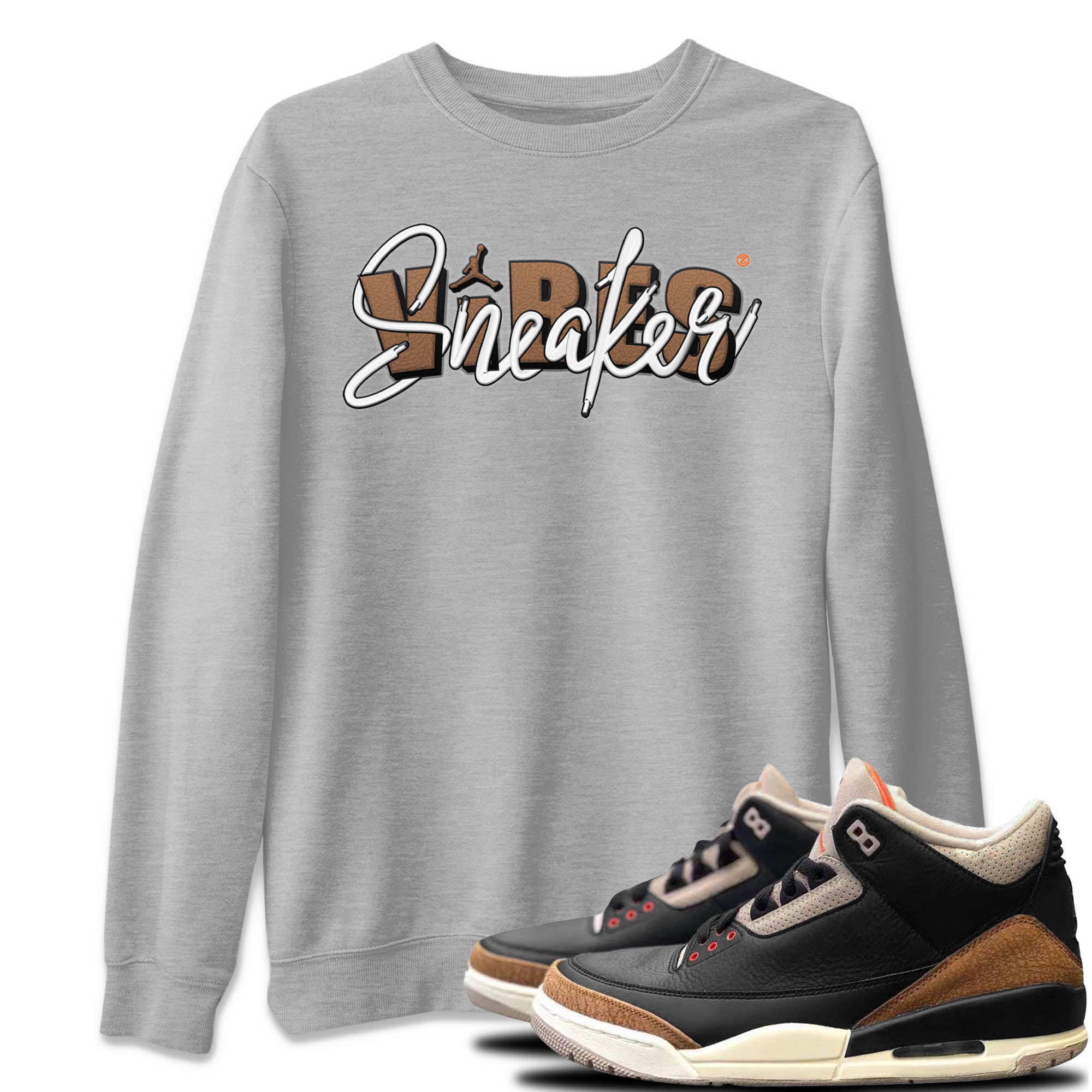 snkmatch Vibes Unisex Tops - Air Jordan 3 Desert Elephant