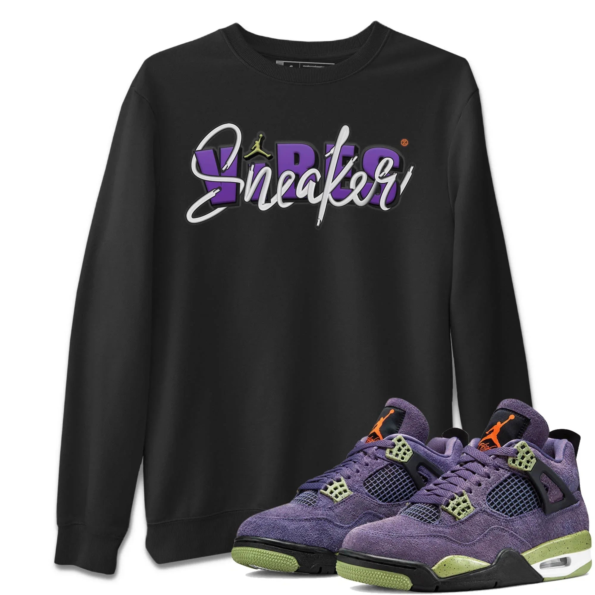 snkmatch Vibes Unisex Tops - Air Jordan 4 Canyon Purple