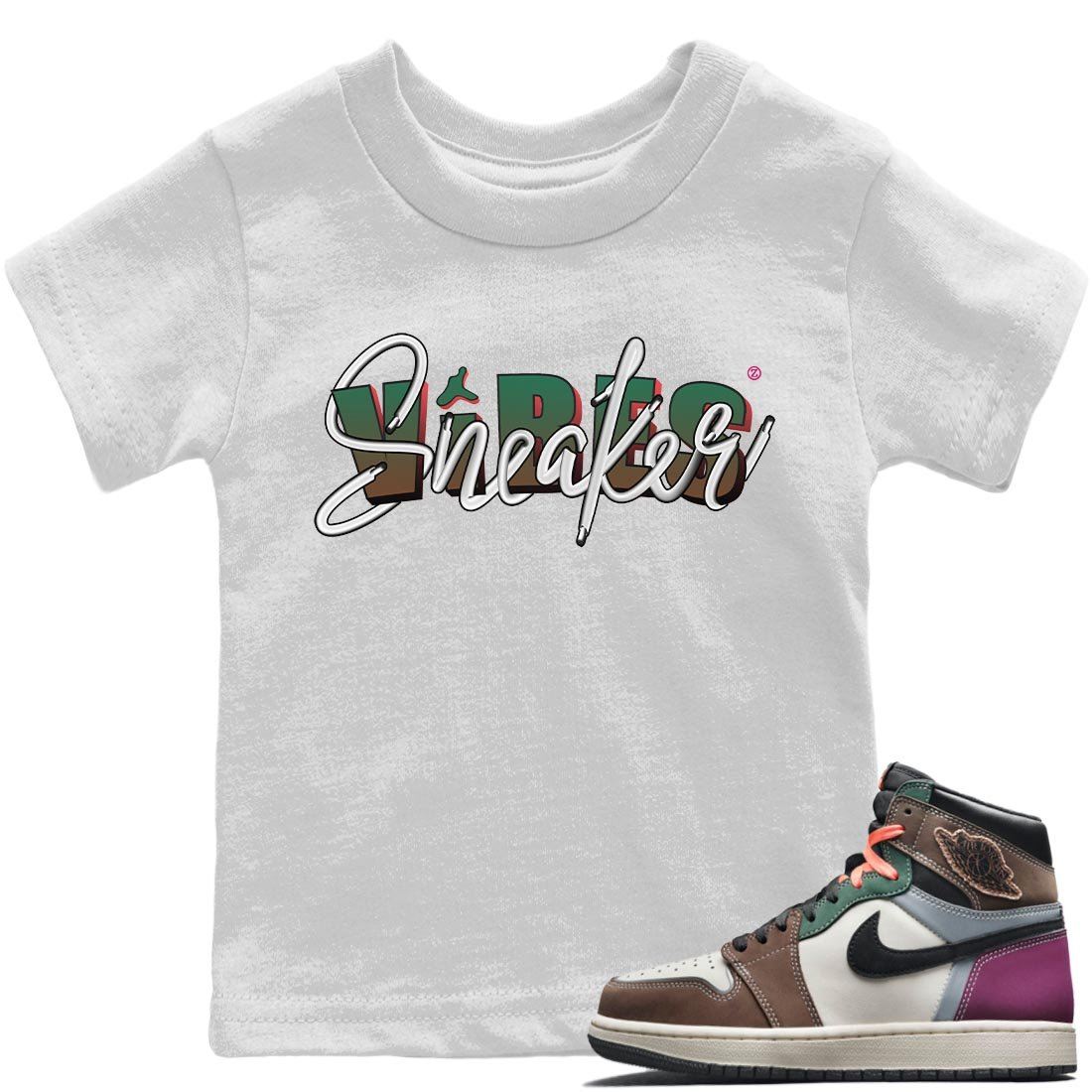 snkmatch Vibes Kids Tops - Air Jordan 1 Hand Crafted