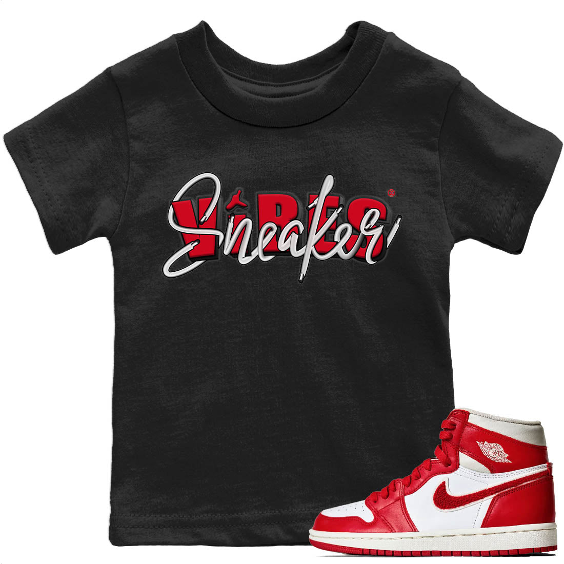 snkmatch Vibes Kids Tops - Air Jordan 1 Newstalgia