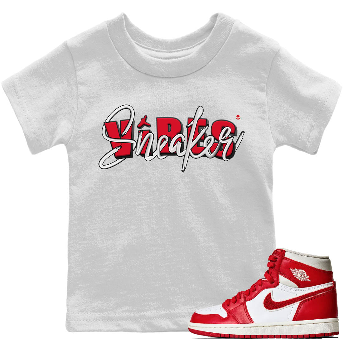 snkmatch Vibes Kids Tops - Air Jordan 1 Newstalgia