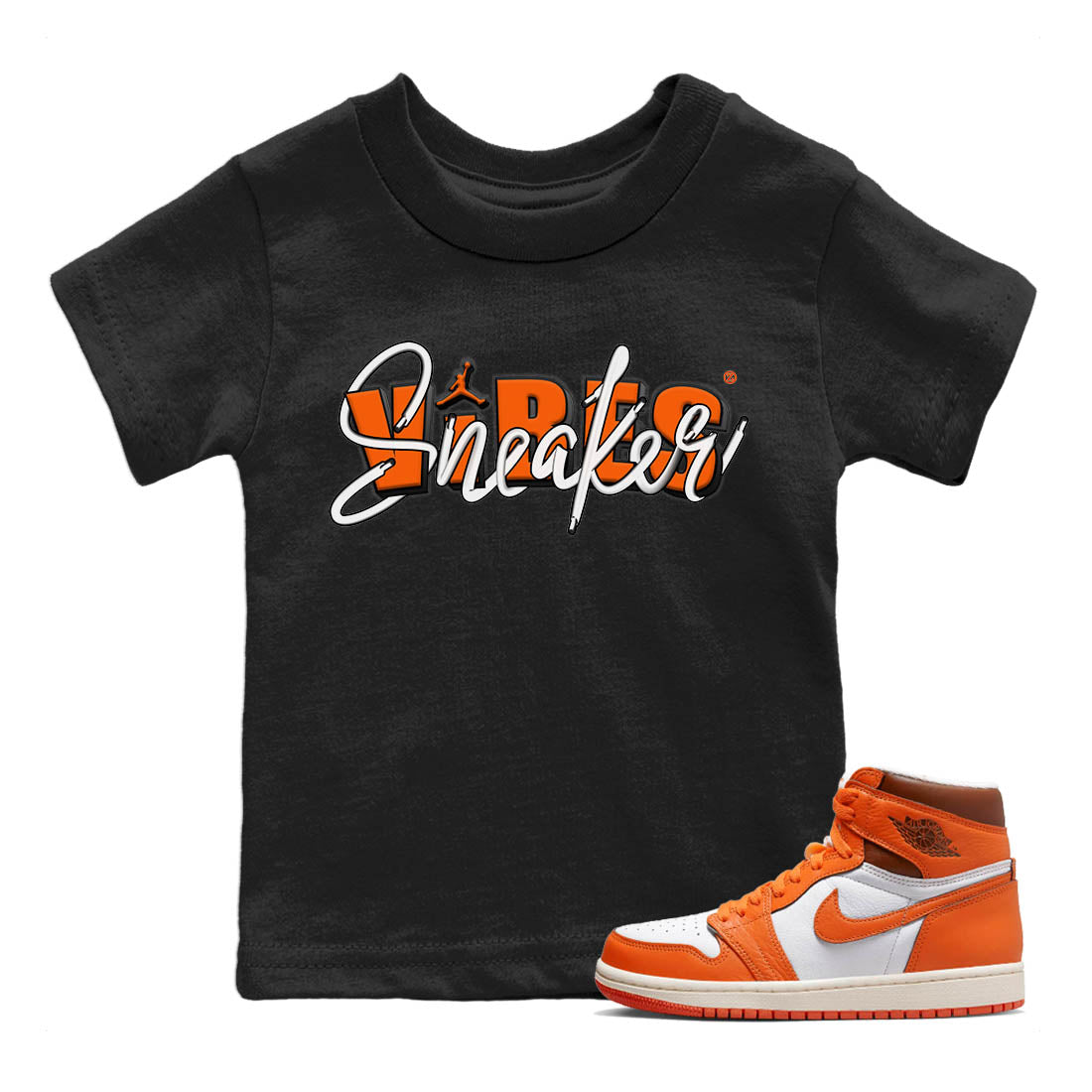 snkmatch Vibes Kids Tops - Air Jordan 1 Starfish