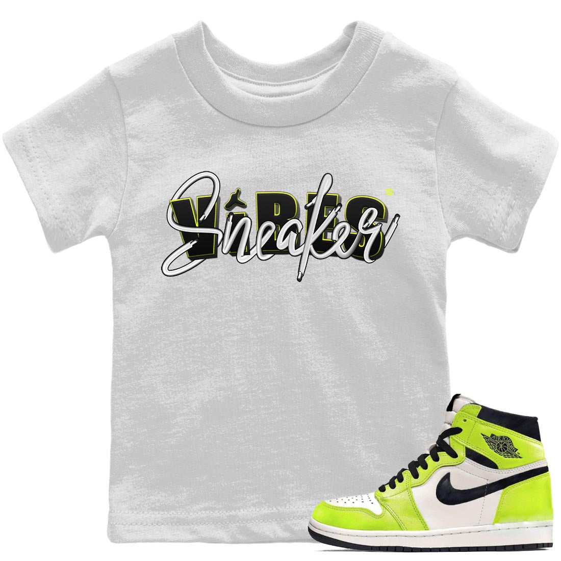 snkmatch Vibes Kids Tops - Air Jordan 1 Visionaire