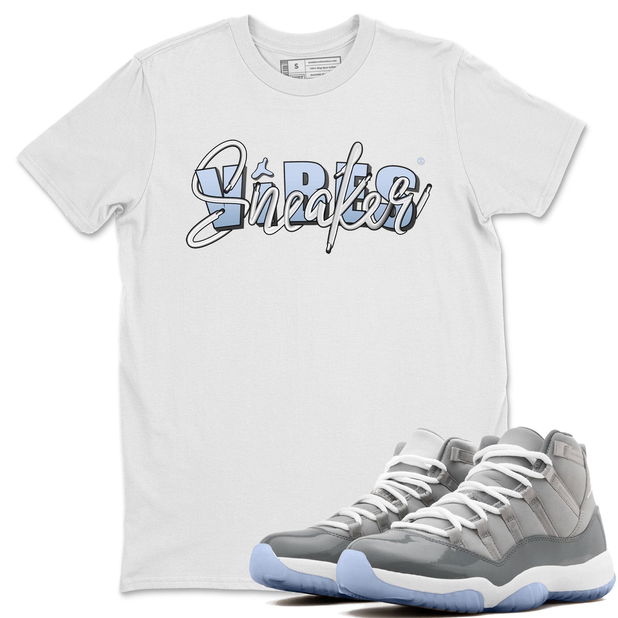 snkmatch Vibes Unisex Tops - Air Jordan 11 Cool Grey