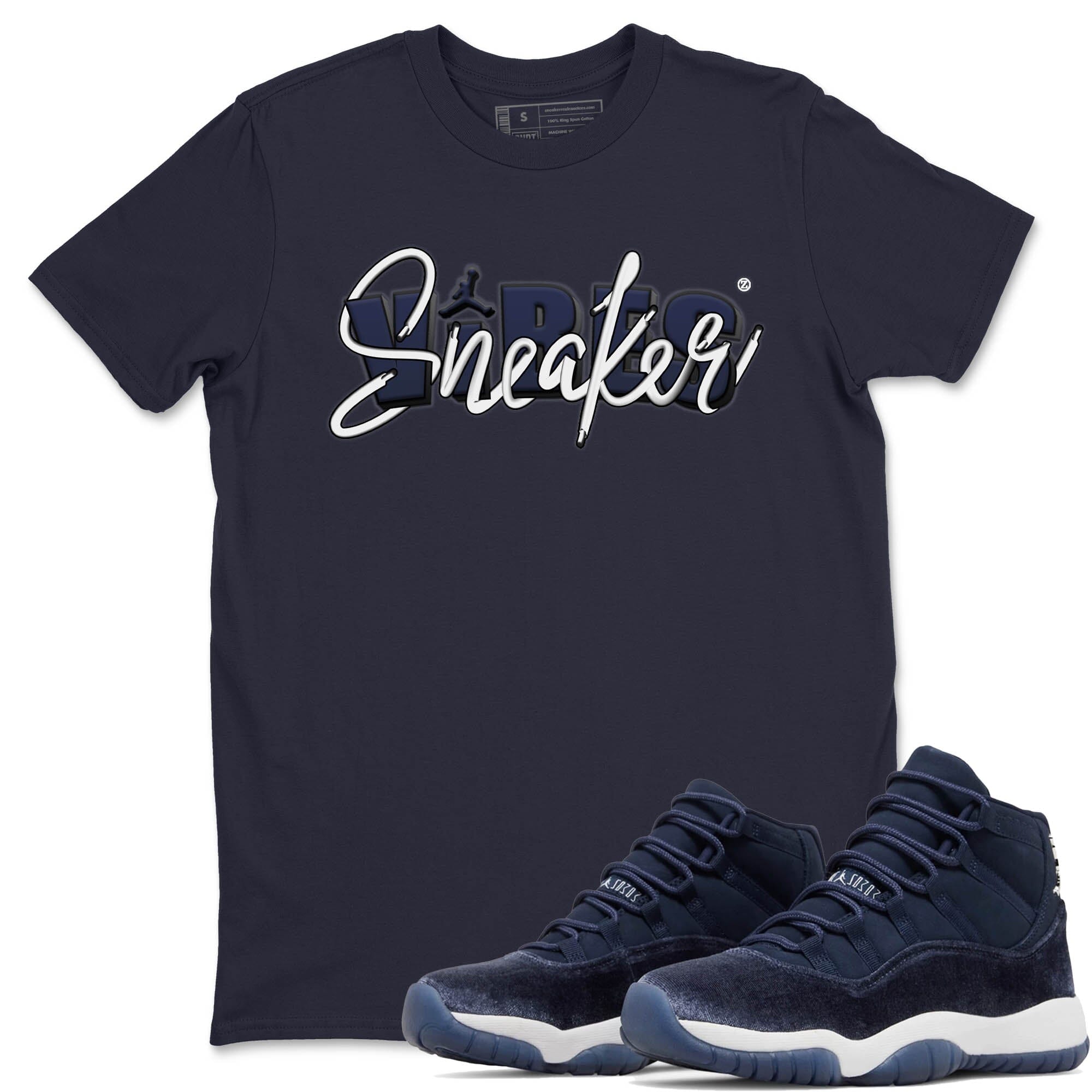 snkmatch Vibes Unisex Tops - Air Jordan 11 Midnight Navy