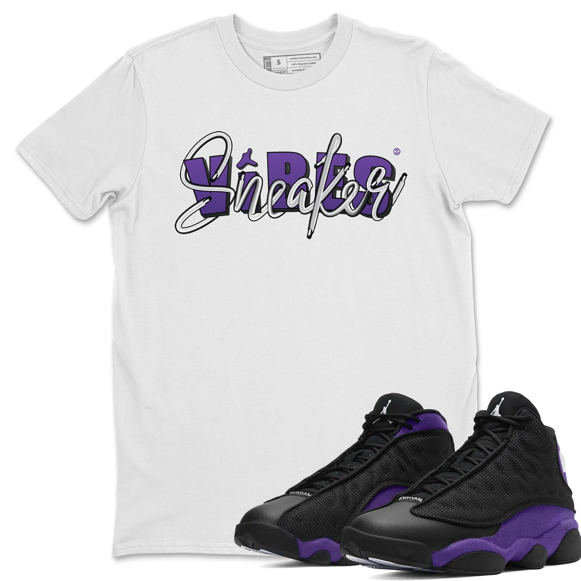 snkmatch Vibes Unisex Tops - Air Jordan 13 Court Purple