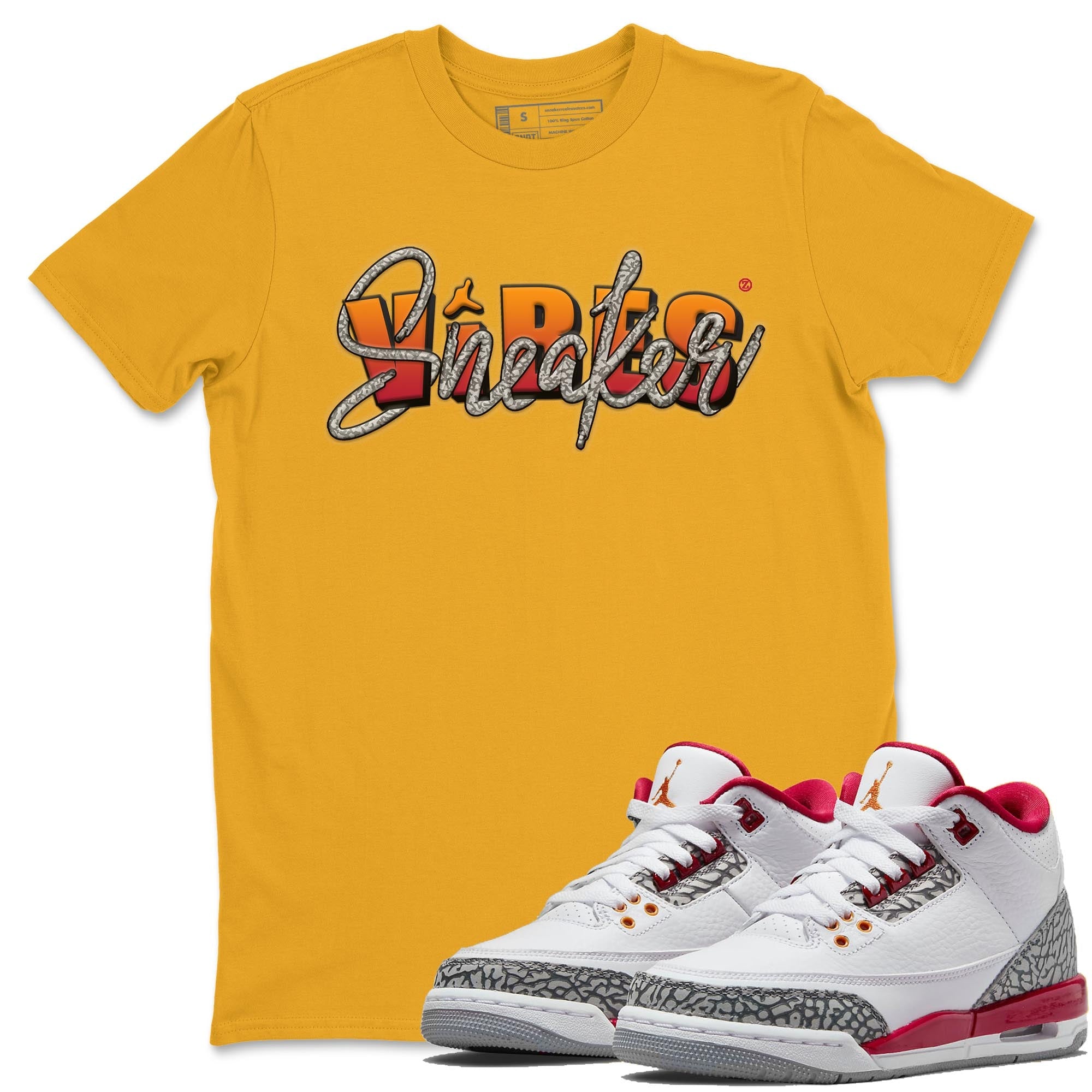 snkmatch Vibes Unisex Tops - Air Jordan 3 Cardinal
