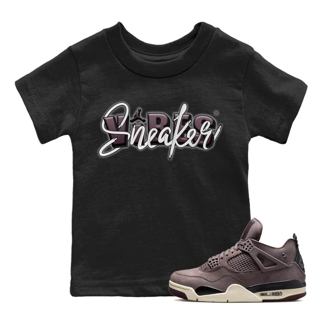 snkmatch Vibes Kids Tops - Air Jordan 4 A Ma Maniere