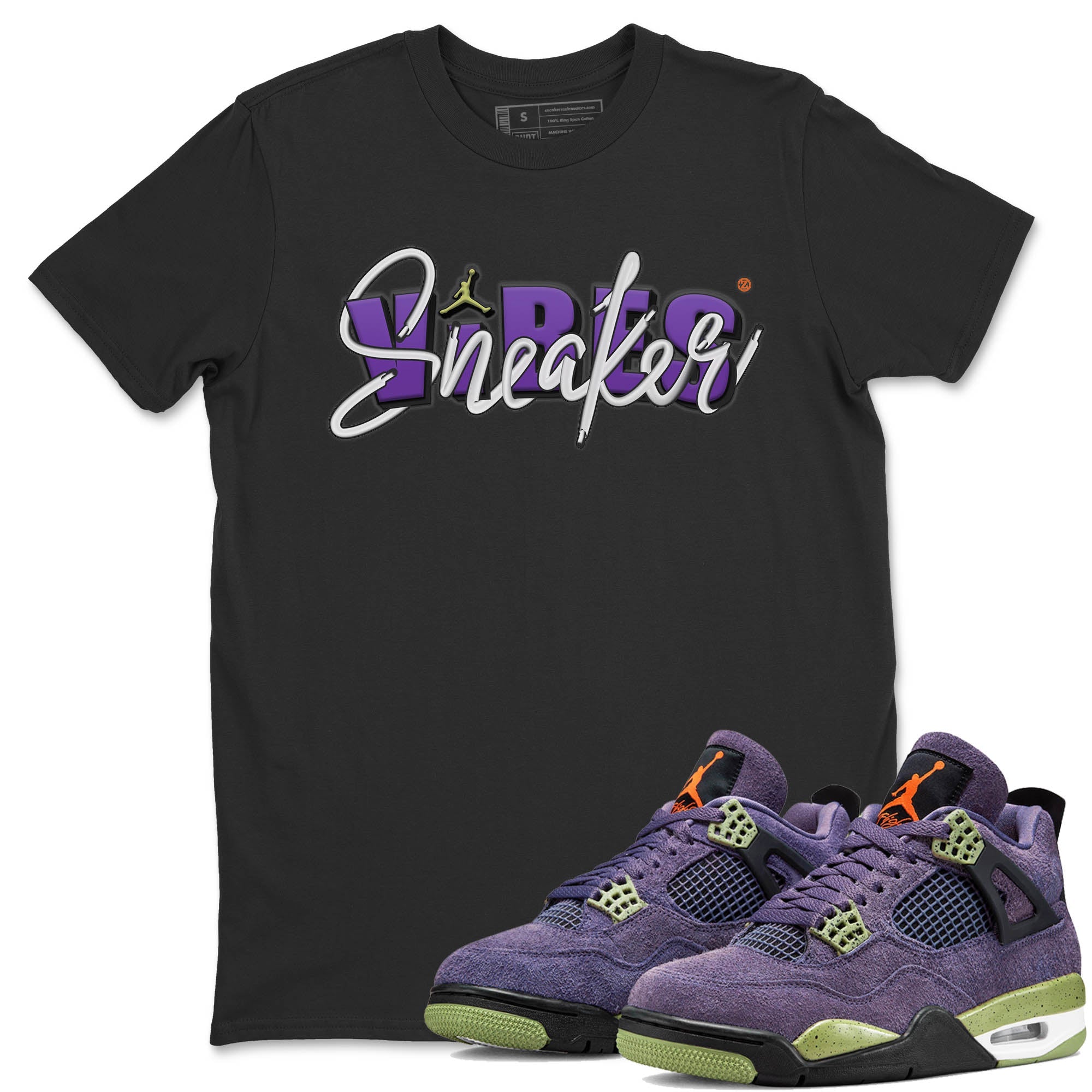 snkmatch Vibes Unisex Tops - Air Jordan 4 Canyon Purple