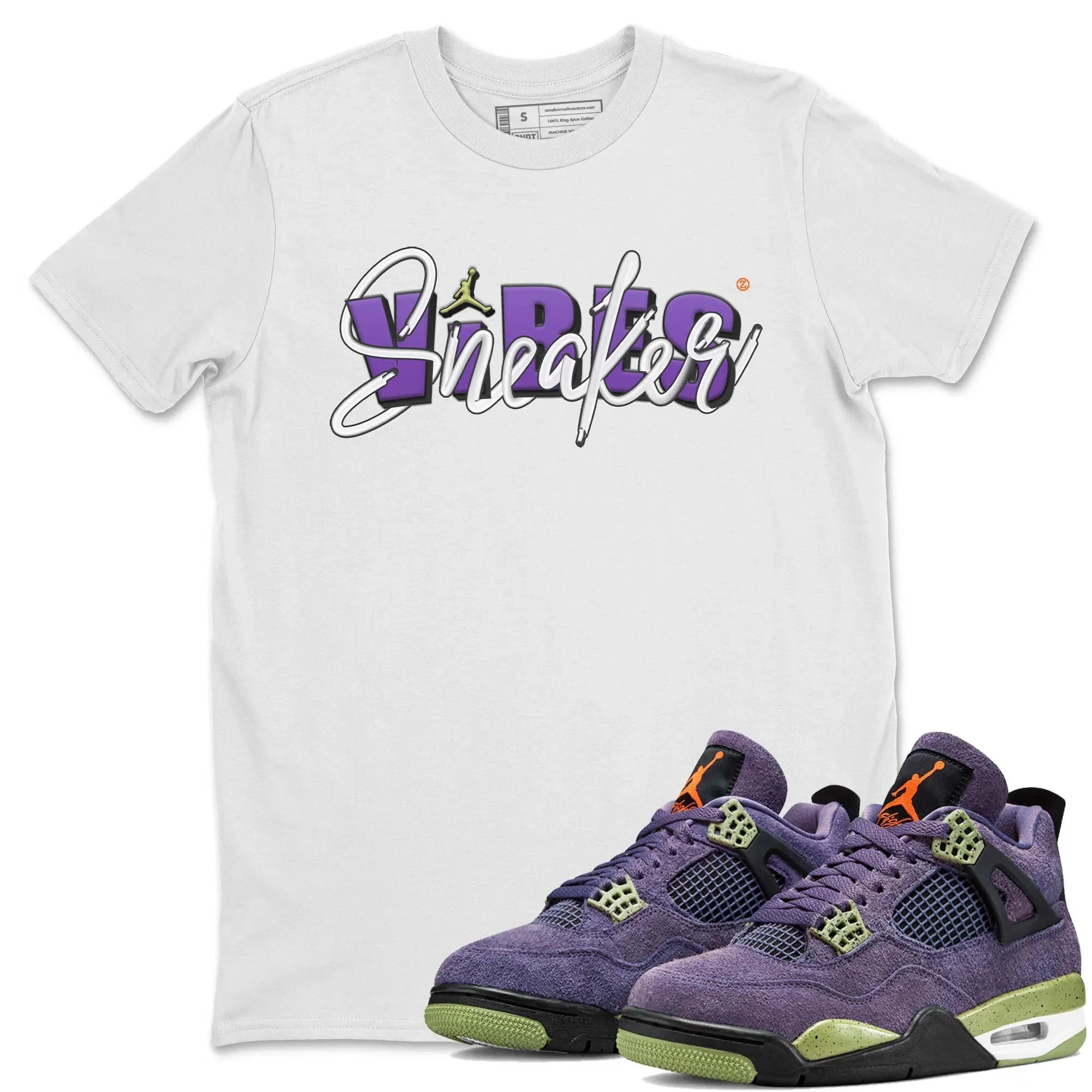 snkmatch Vibes Unisex Tops - Air Jordan 4 Canyon Purple