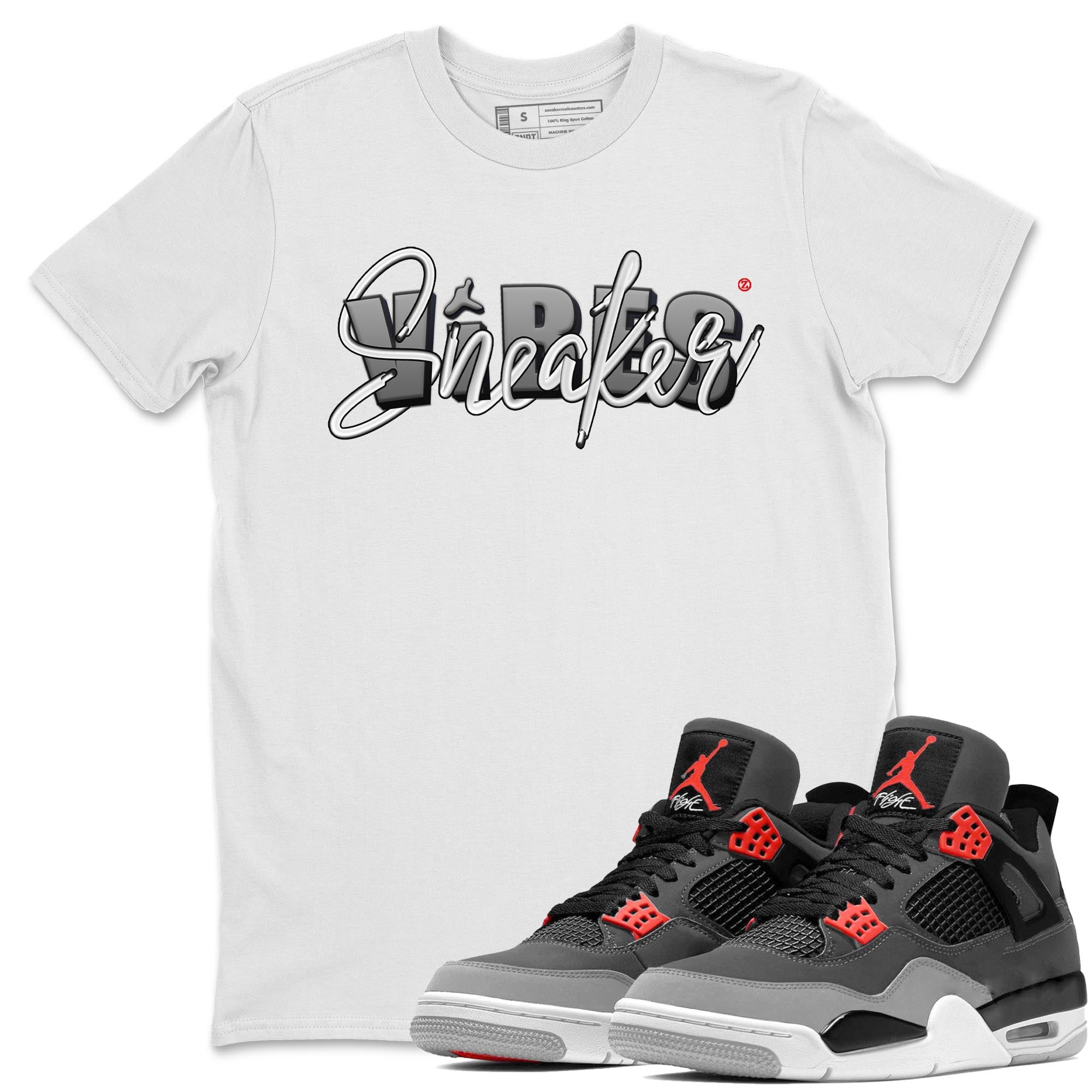 snkmatch Vibes Unisex Tops - Air Jordan 4 Infrared
