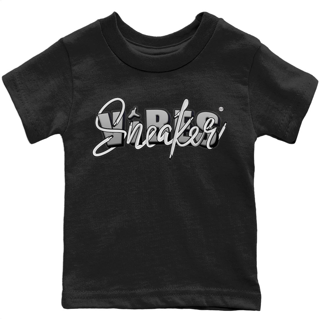 snkmatch Vibes Kids Tops - Air Jordan 4 Military Black
