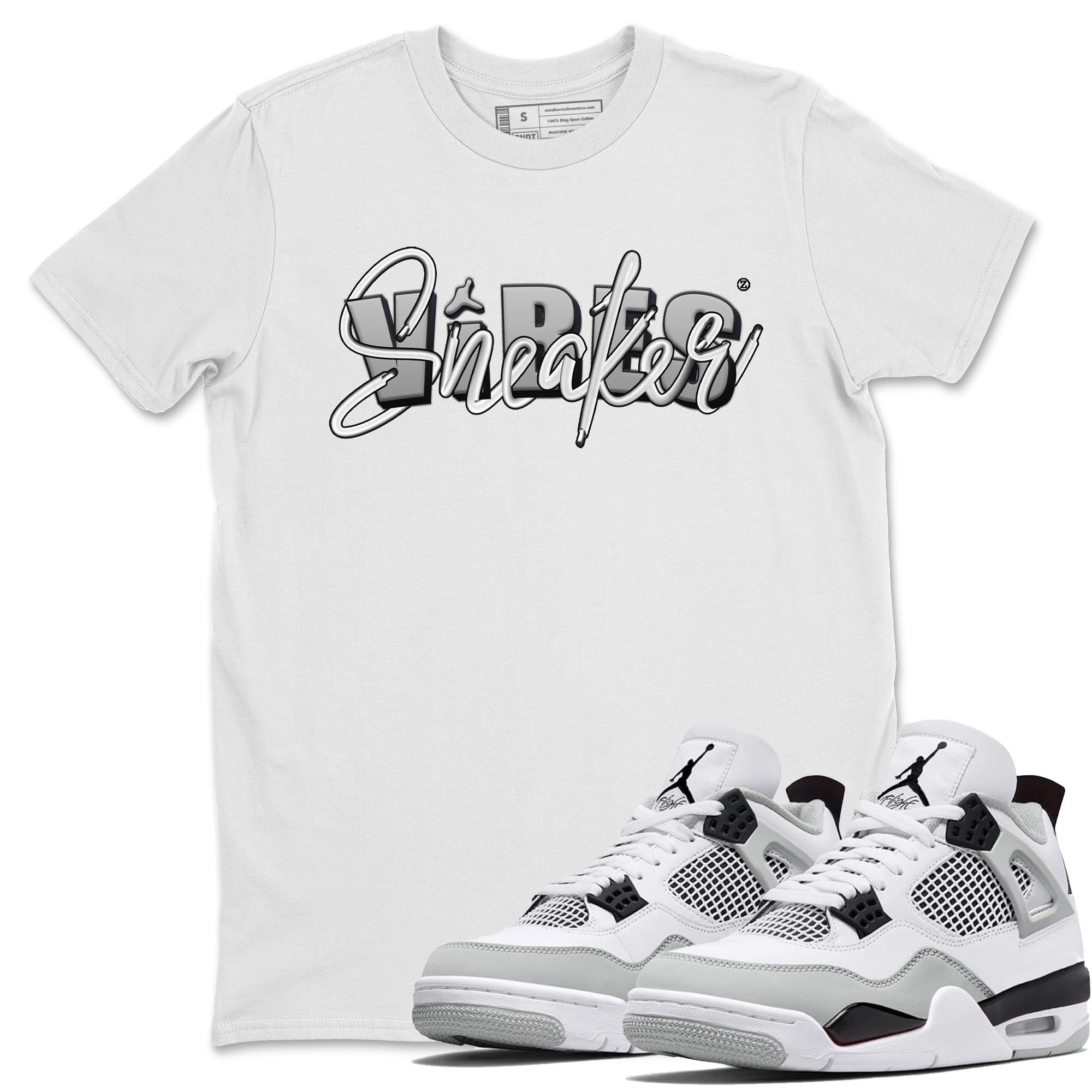 snkmatch Vibes Unisex Tops - Air Jordan 4 Military Black