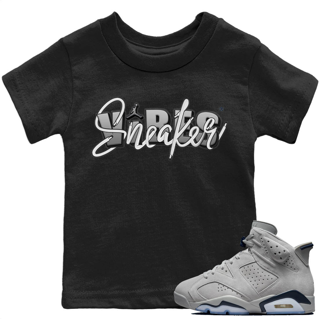 snkmatch Vibes Kids Tops - Air Jordan 6 Georgetown