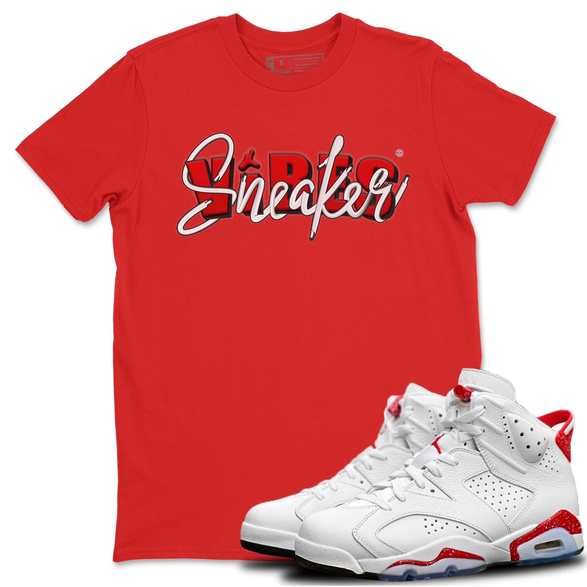 snkmatch Vibes Unisex Tops - Air Jordan 6 Red Velvet Cookies