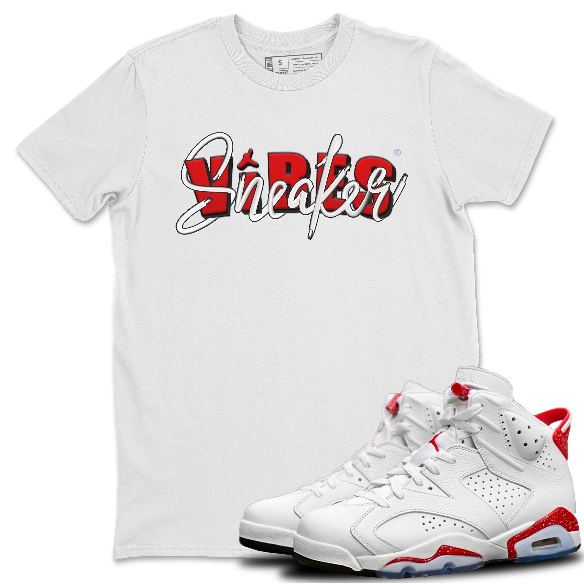 snkmatch Vibes Unisex Tops - Air Jordan 6 Red Velvet Cookies