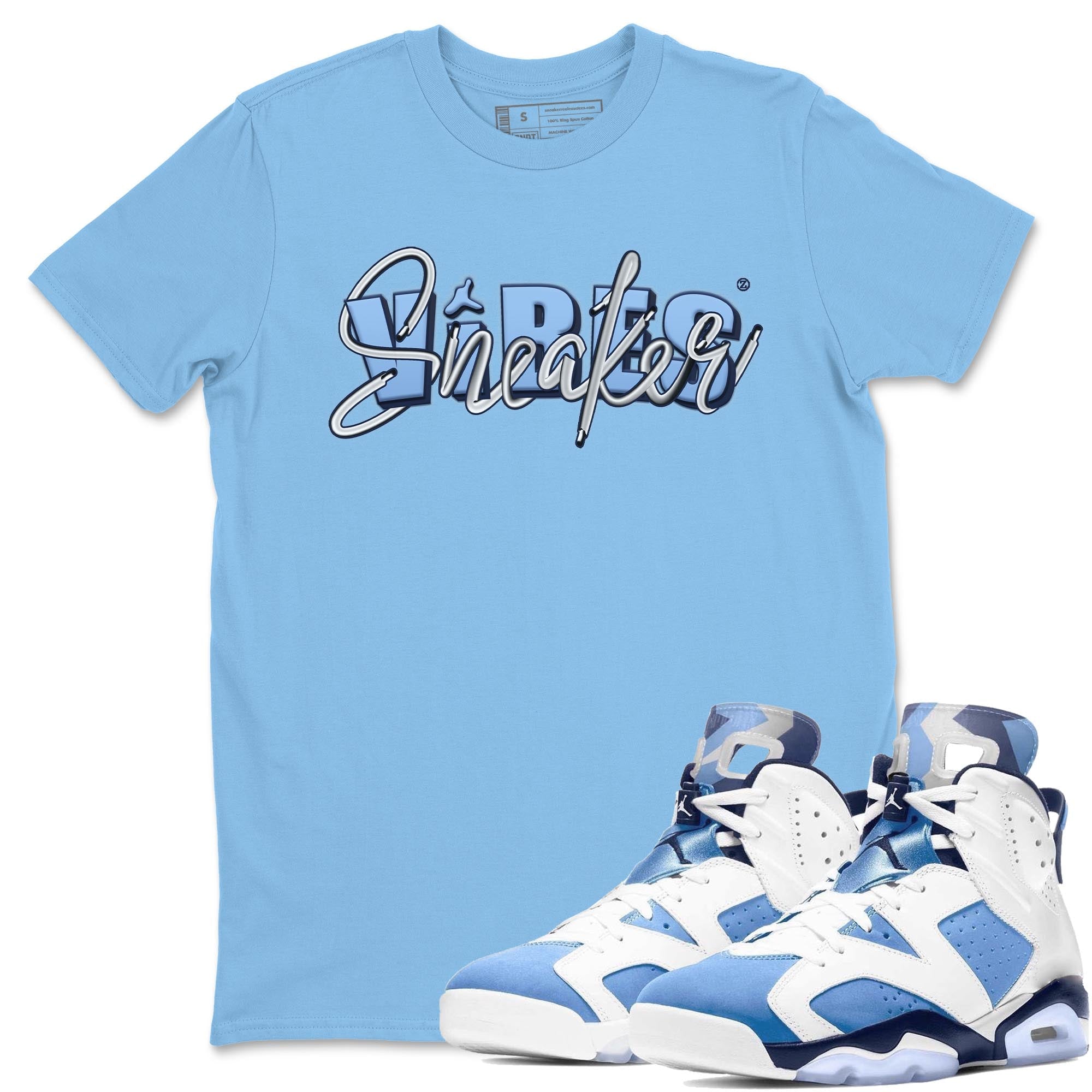 snkmatch Vibes Unisex Tops - Air Jordan 6 UNC