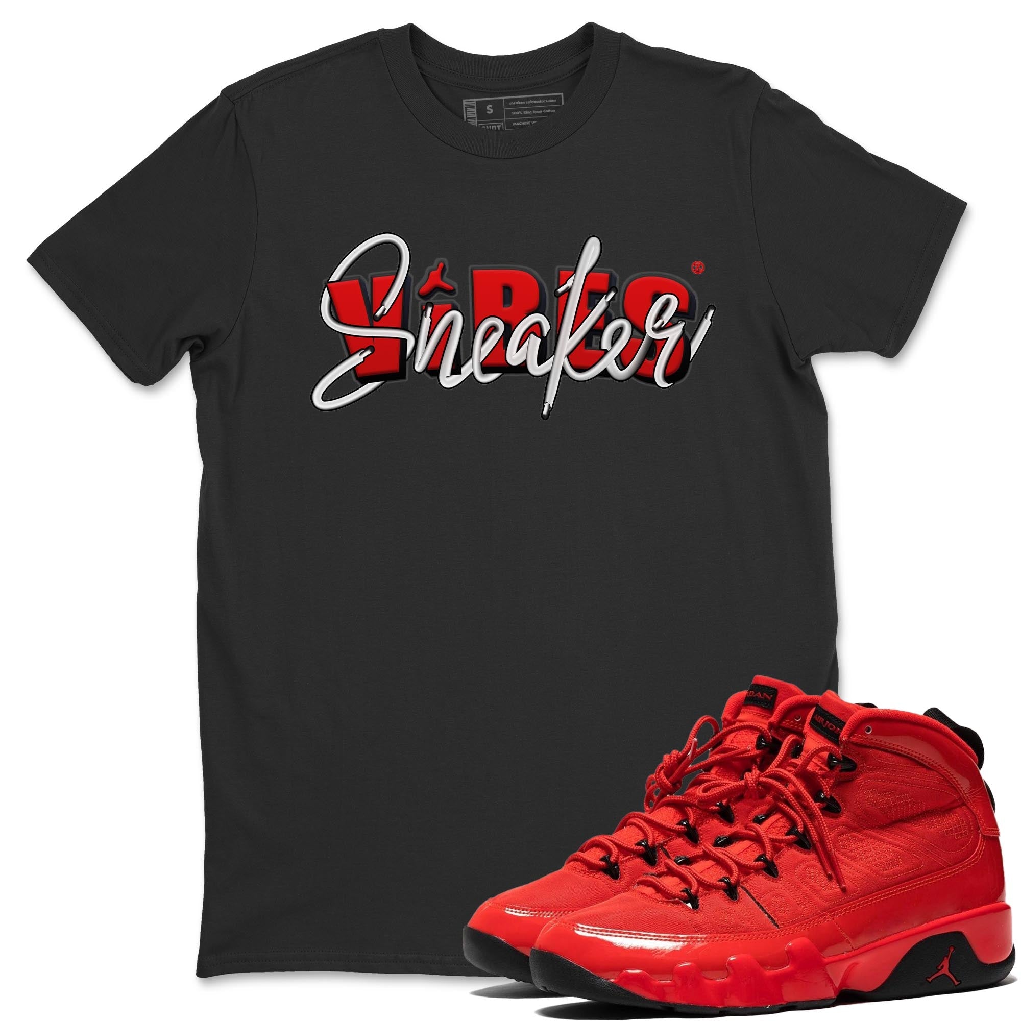 snkmatch Vibes Unisex Tops - Air Jordan 9 Chile Red