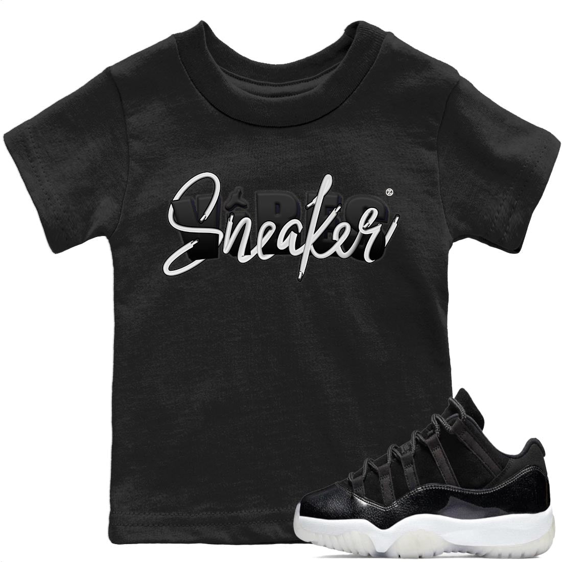 snkmatch Vibes Kids Tops - Air Jordan 11 72-10