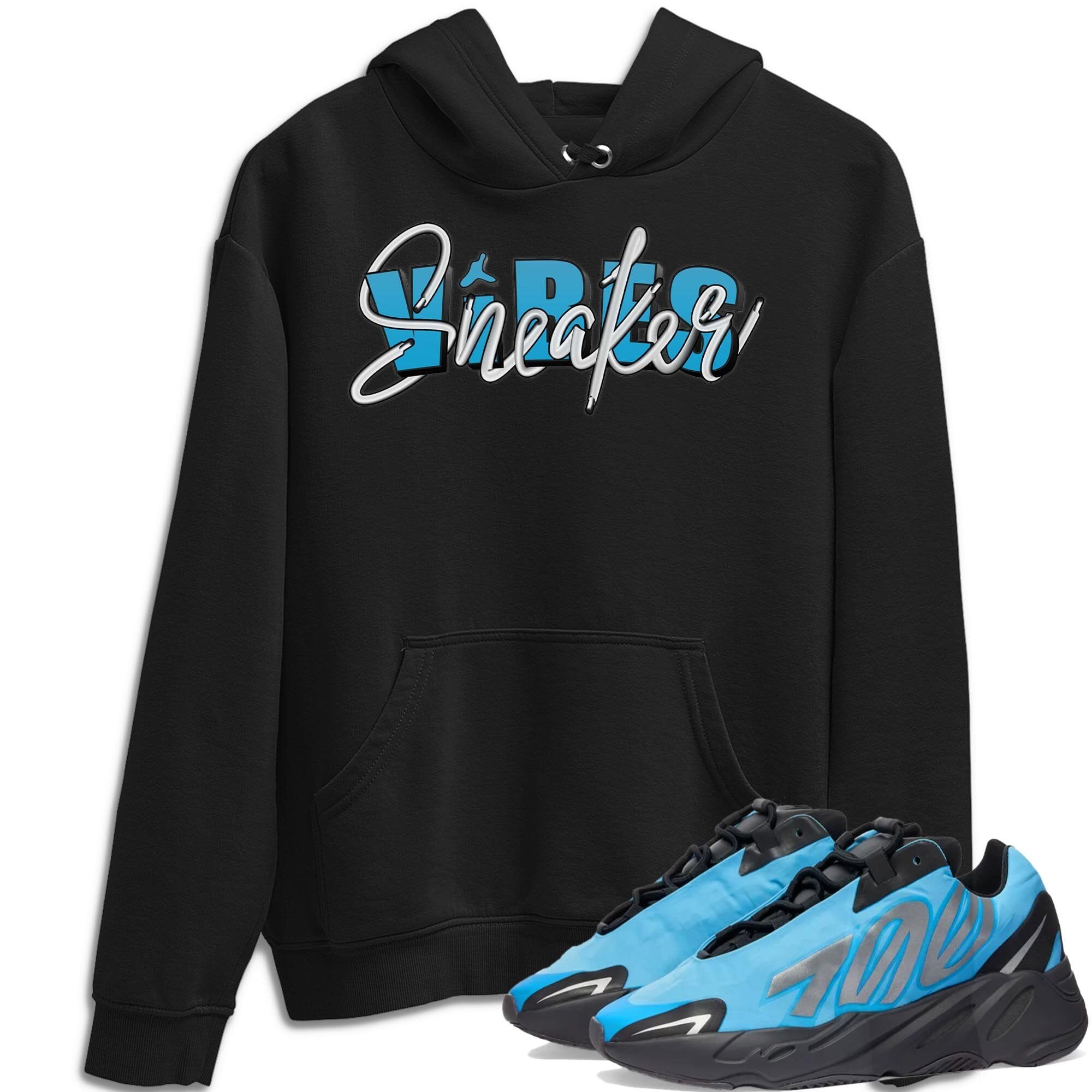 snkmatch Vibes Unisex Tops - Yeezy 700 Bright Cyan
