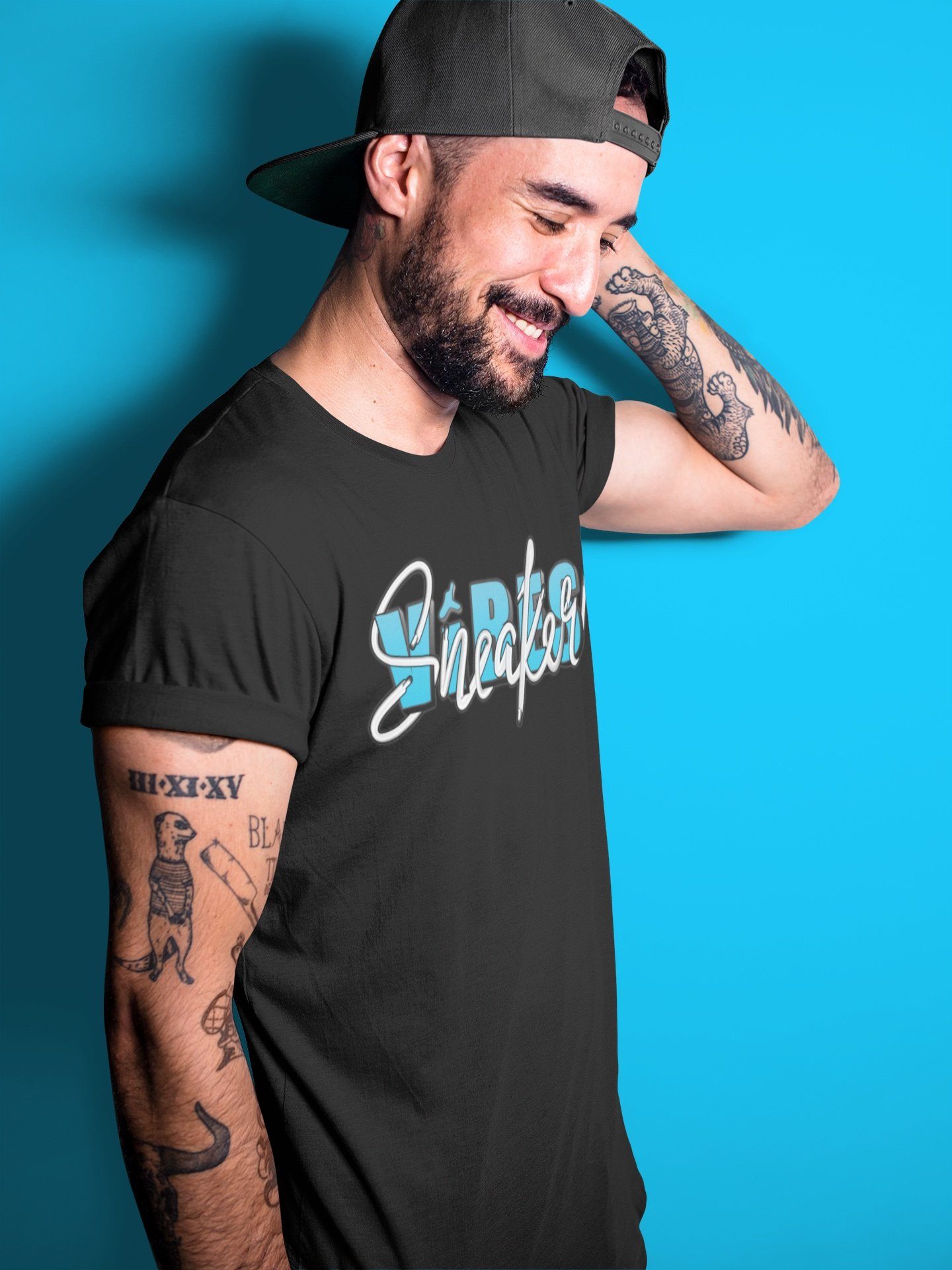 snkmatch Vibes Unisex Tops - Yeezy 700 Bright Cyan