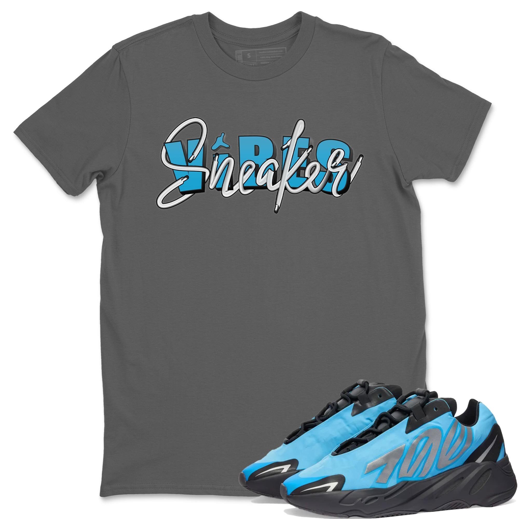 snkmatch Vibes Unisex Tops - Yeezy 700 Bright Cyan