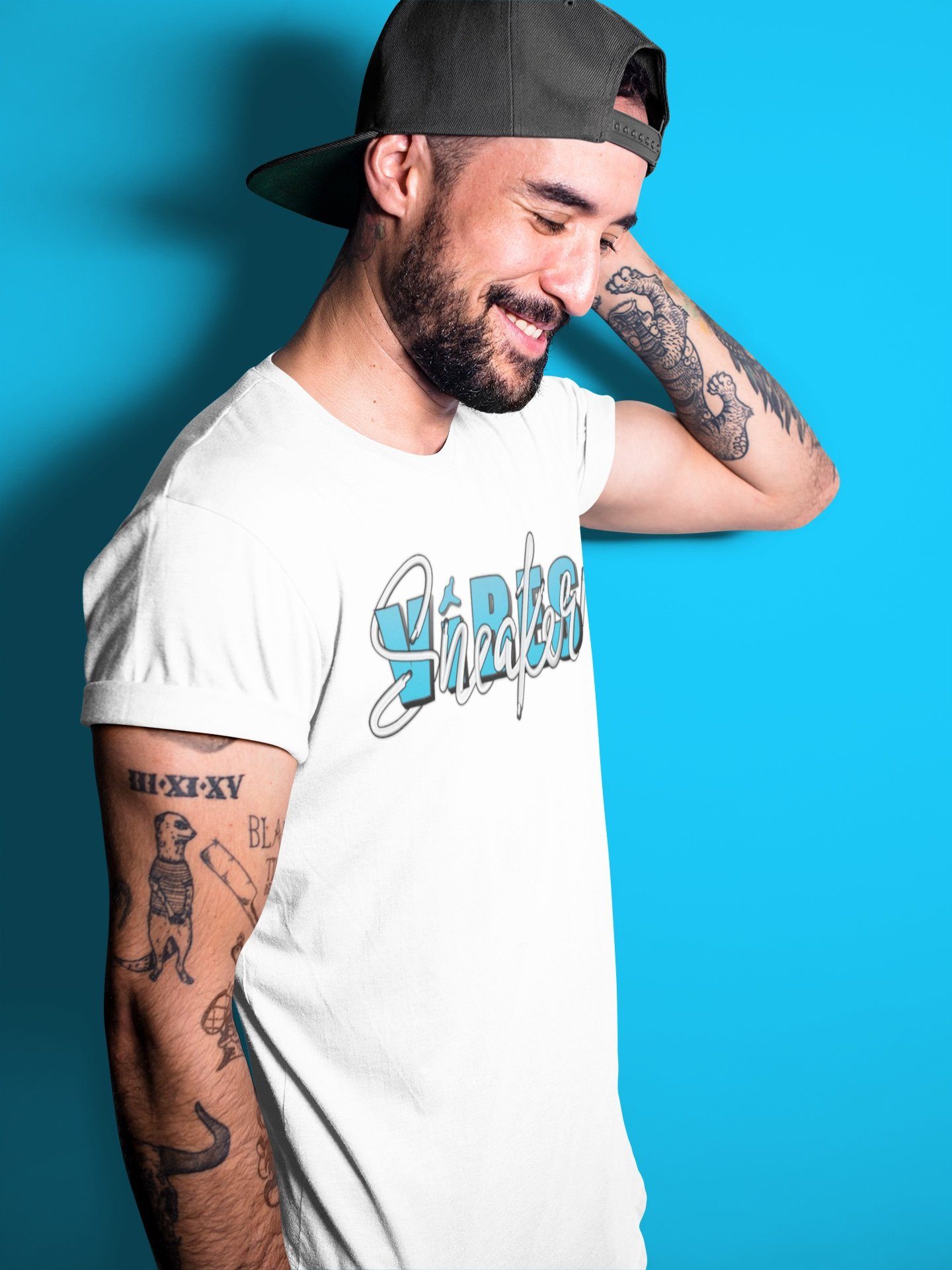 snkmatch Vibes Unisex Tops - Yeezy 700 Bright Cyan