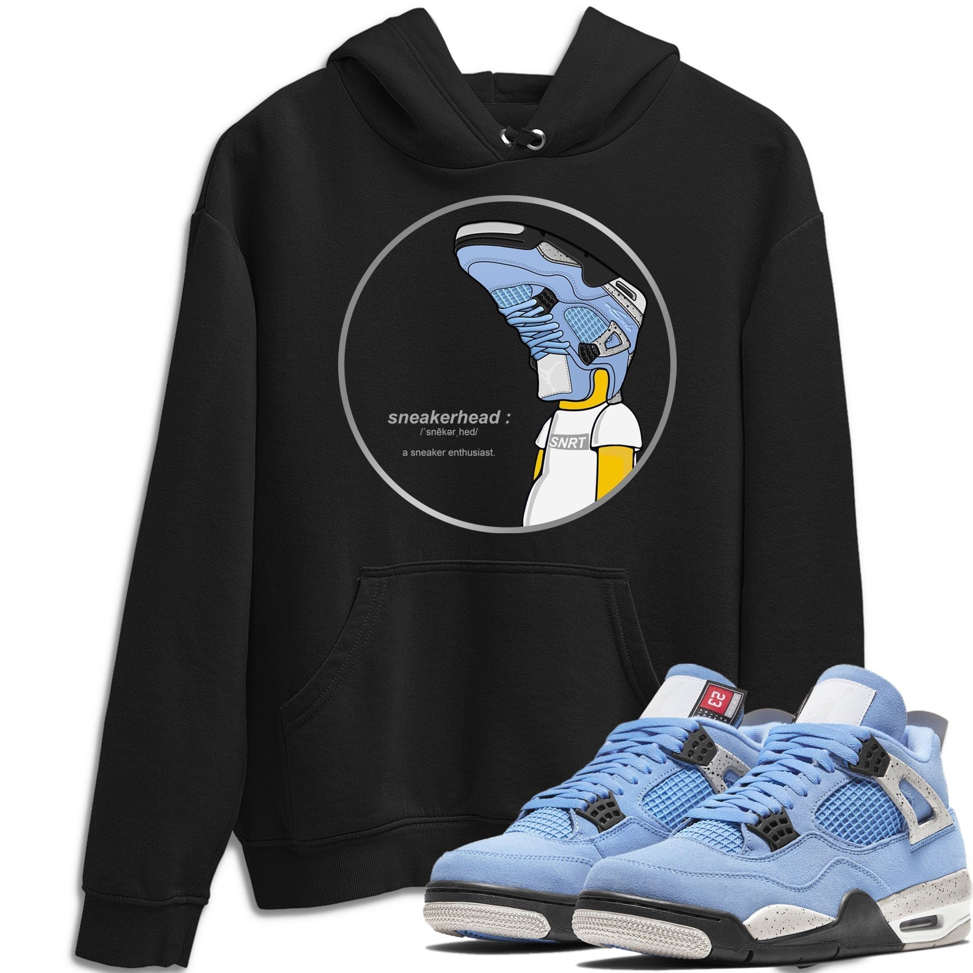 snkmatch Unisex Tops - Air Jordan 4 University Blue