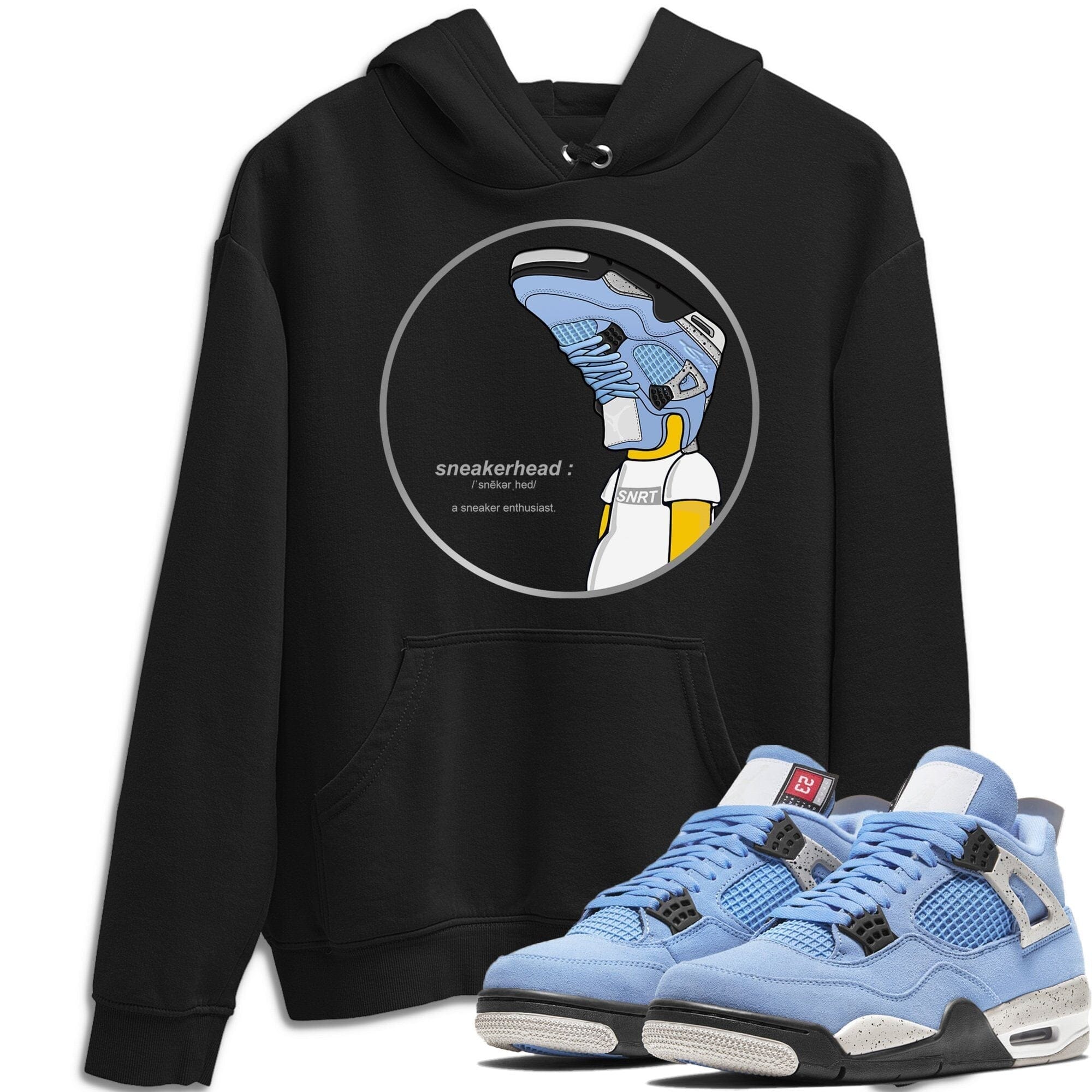 snkmatch Unisex Tops - Air Jordan 4 University Blue