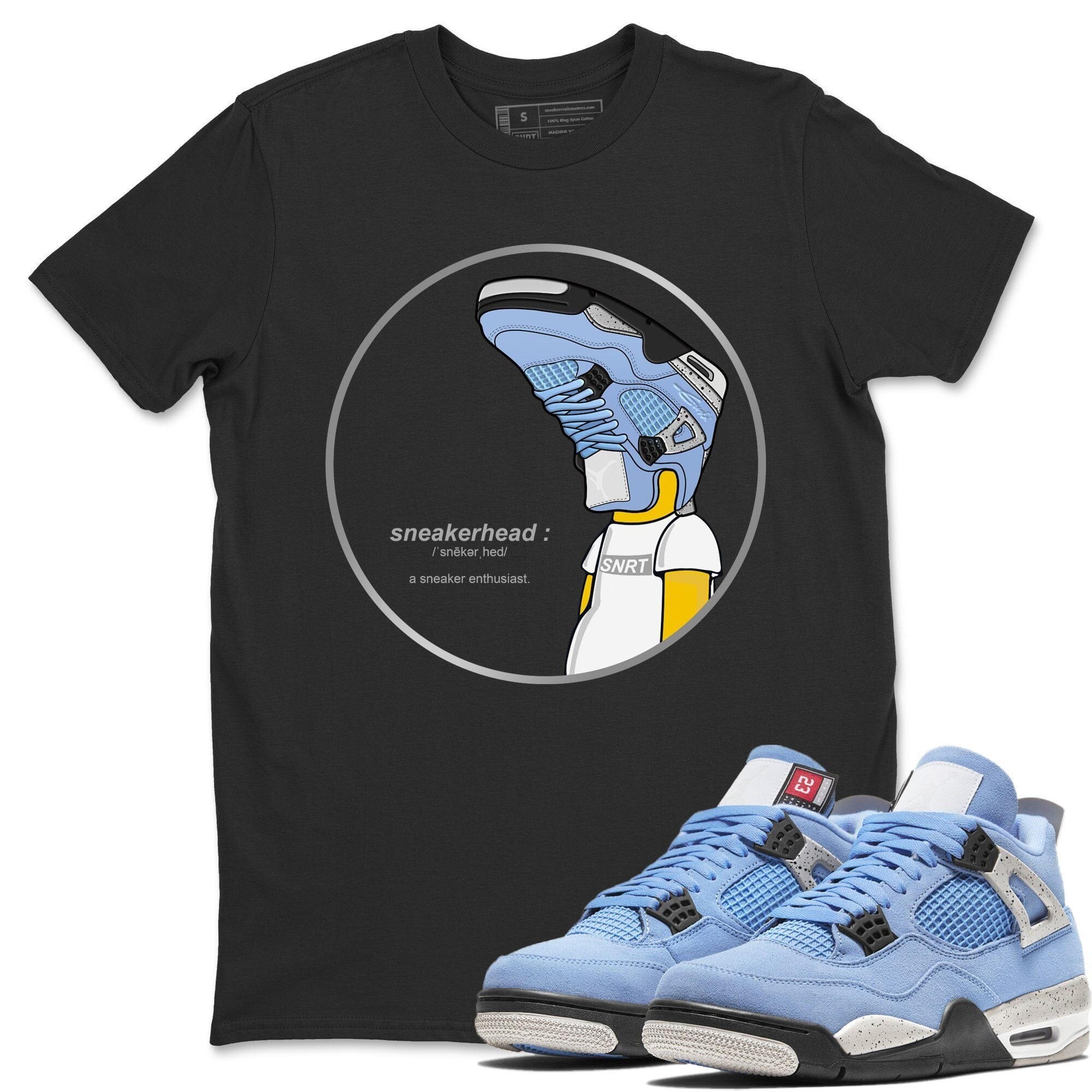 snkmatch Unisex Tops - Air Jordan 4 University Blue