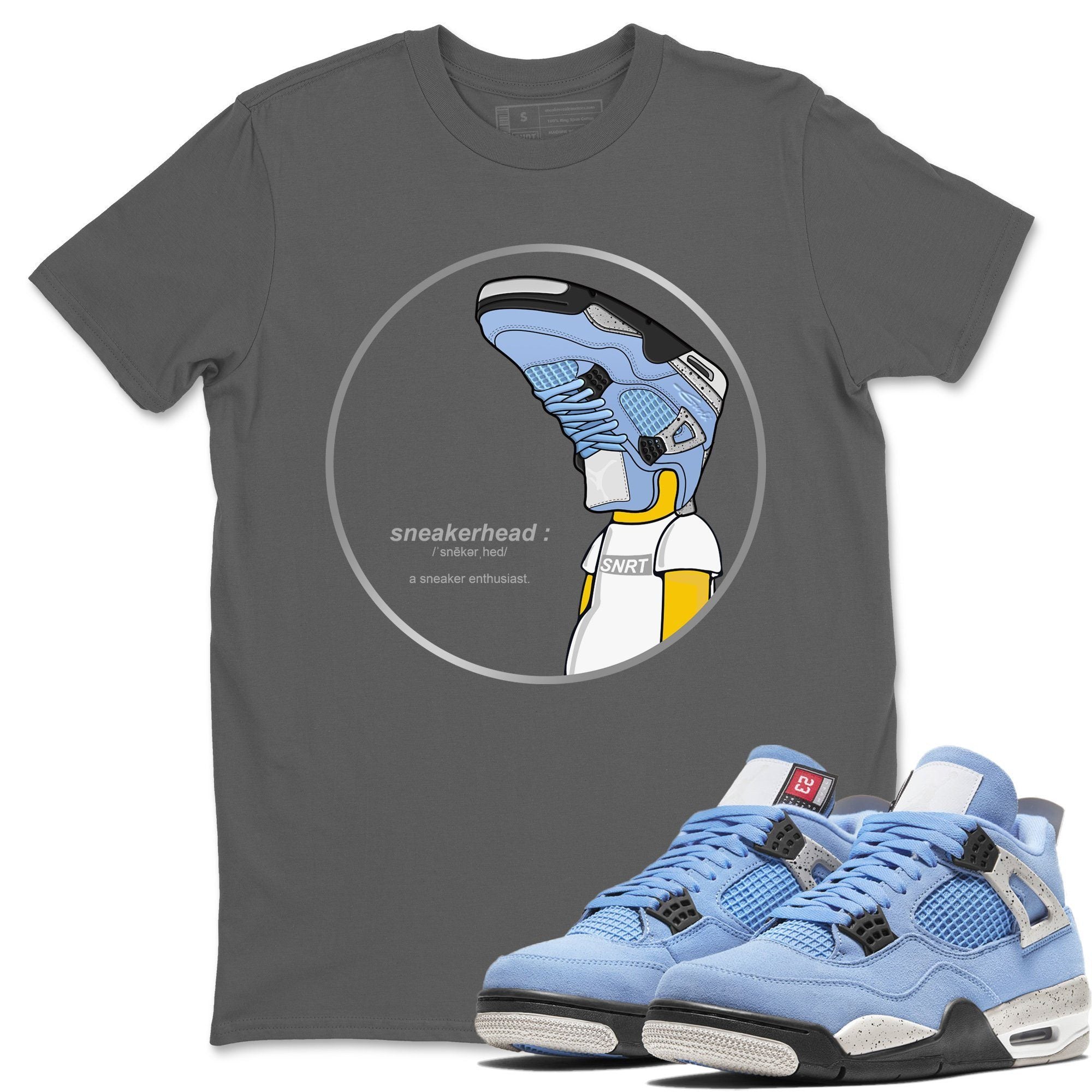 snkmatch Unisex Tops - Air Jordan 4 University Blue