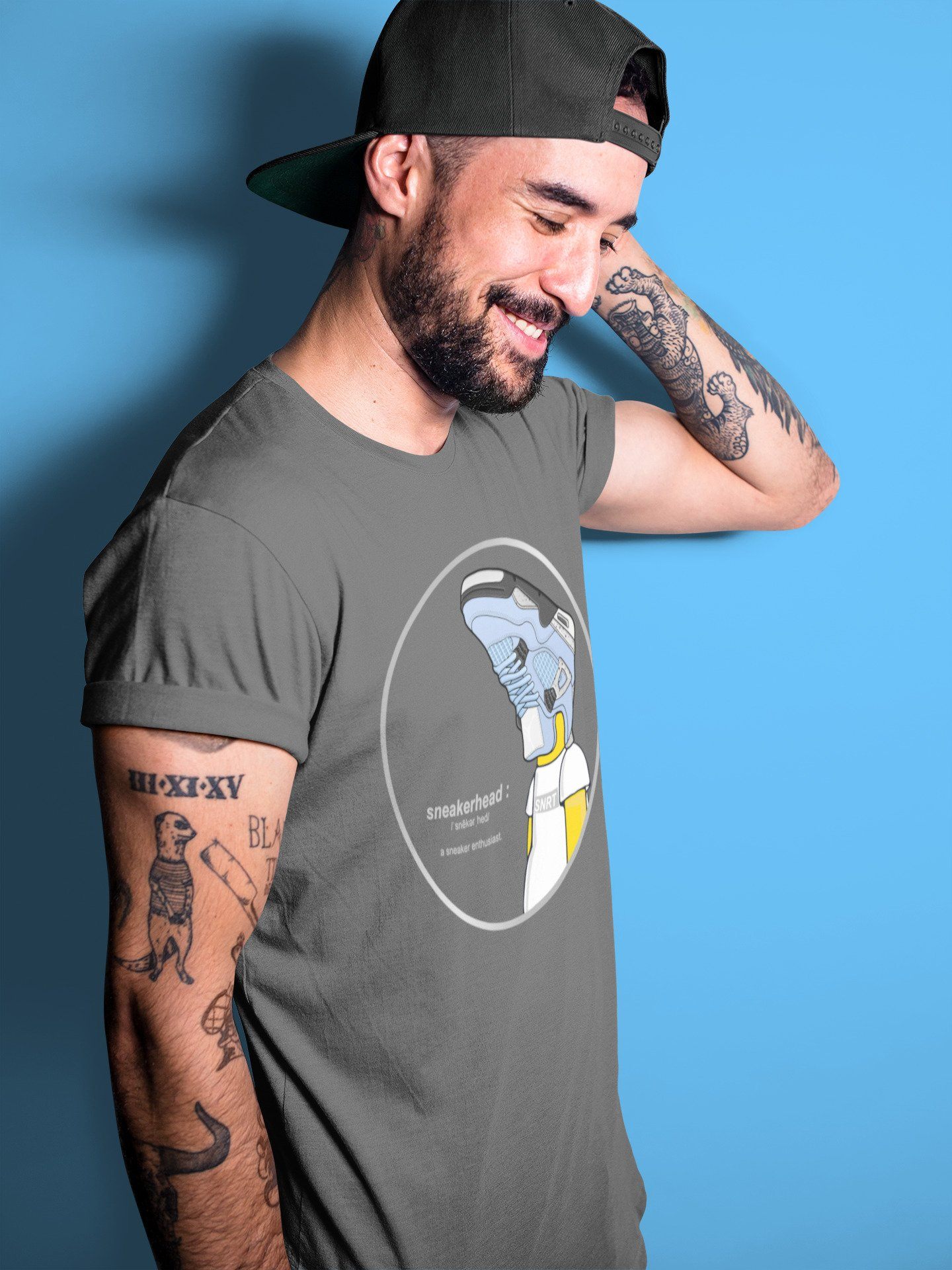 snkmatch Unisex Tops - Air Jordan 4 University Blue