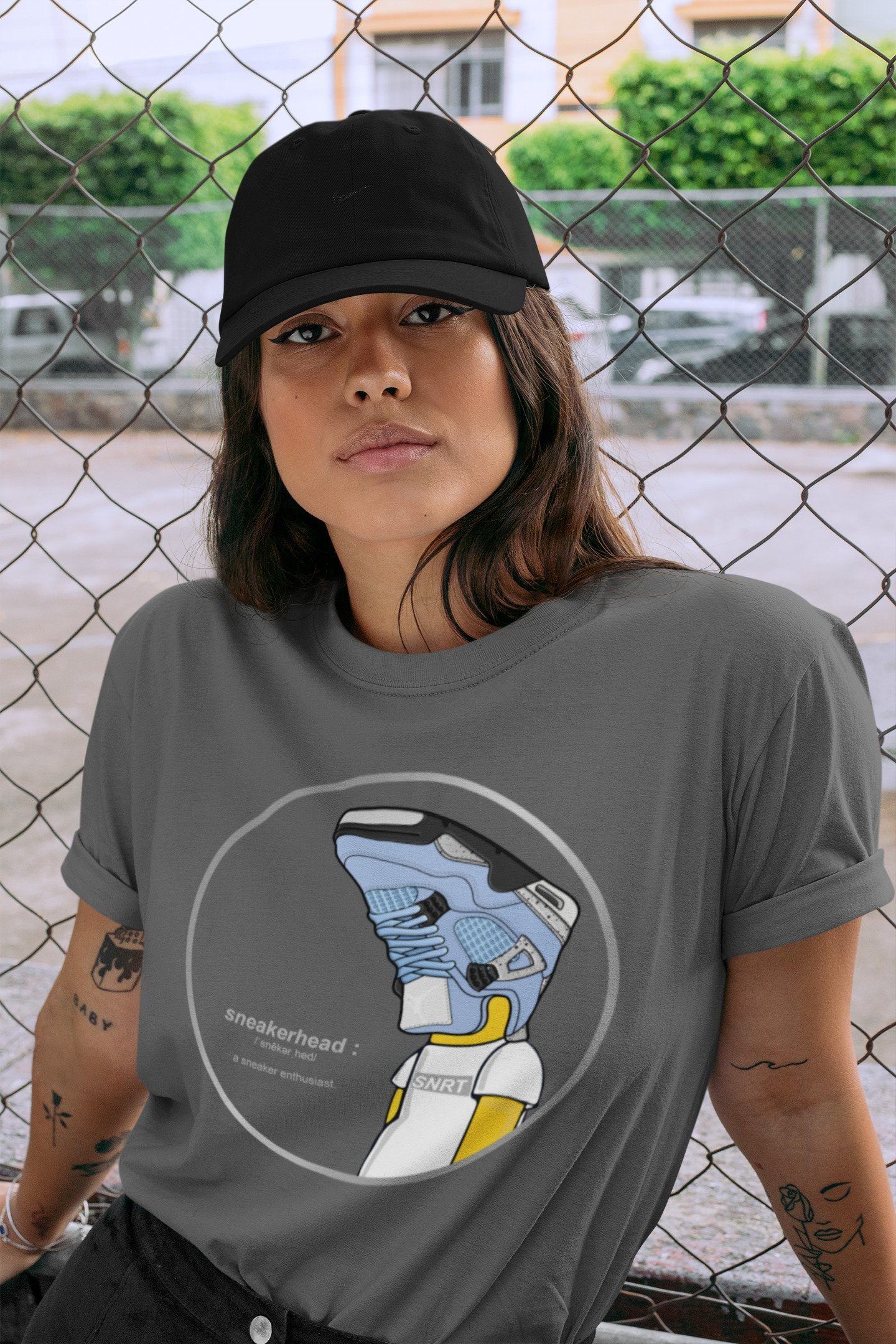 snkmatch Unisex Tops - Air Jordan 4 University Blue