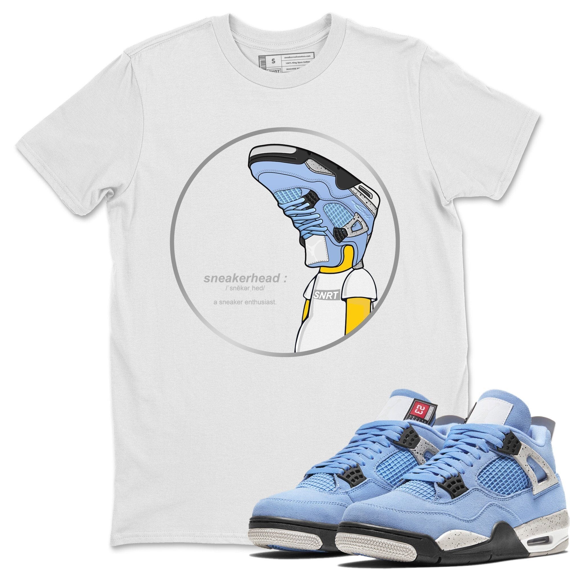 snkmatch Unisex Tops - Air Jordan 4 University Blue