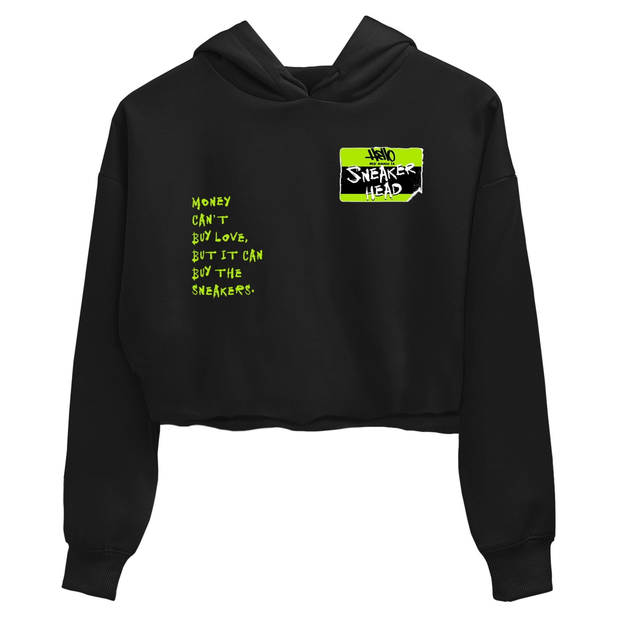 snkmatch Badge snkmatch Women's Top - Air Foamposite One Black Volt