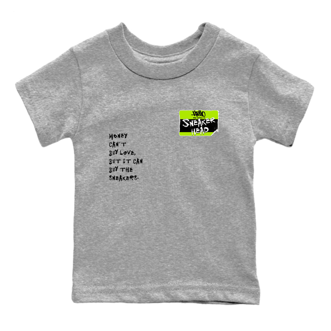 snkmatch Badge snkmatch Tees Kids - Air Foamposite One Black Volt