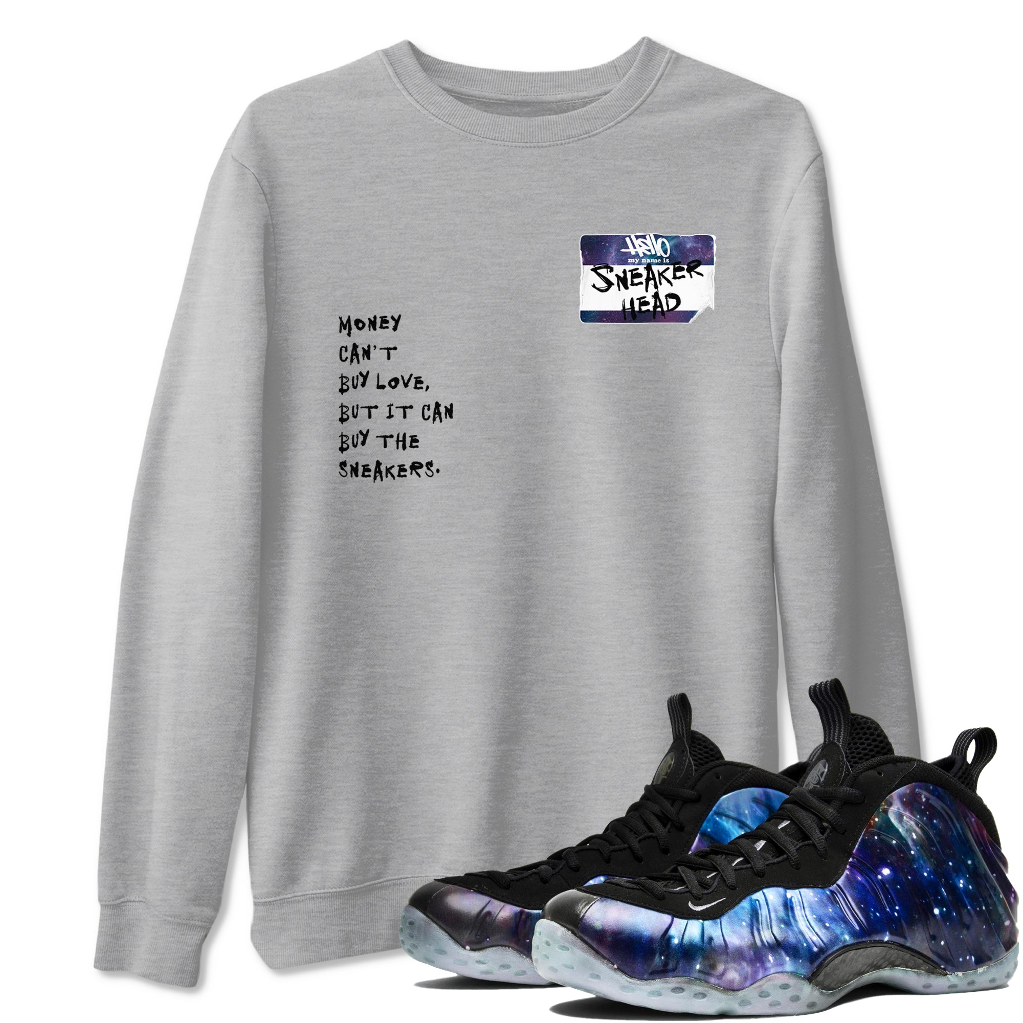 snkmatch Badge snkmatch Tees - Air Foamposite One Galaxy