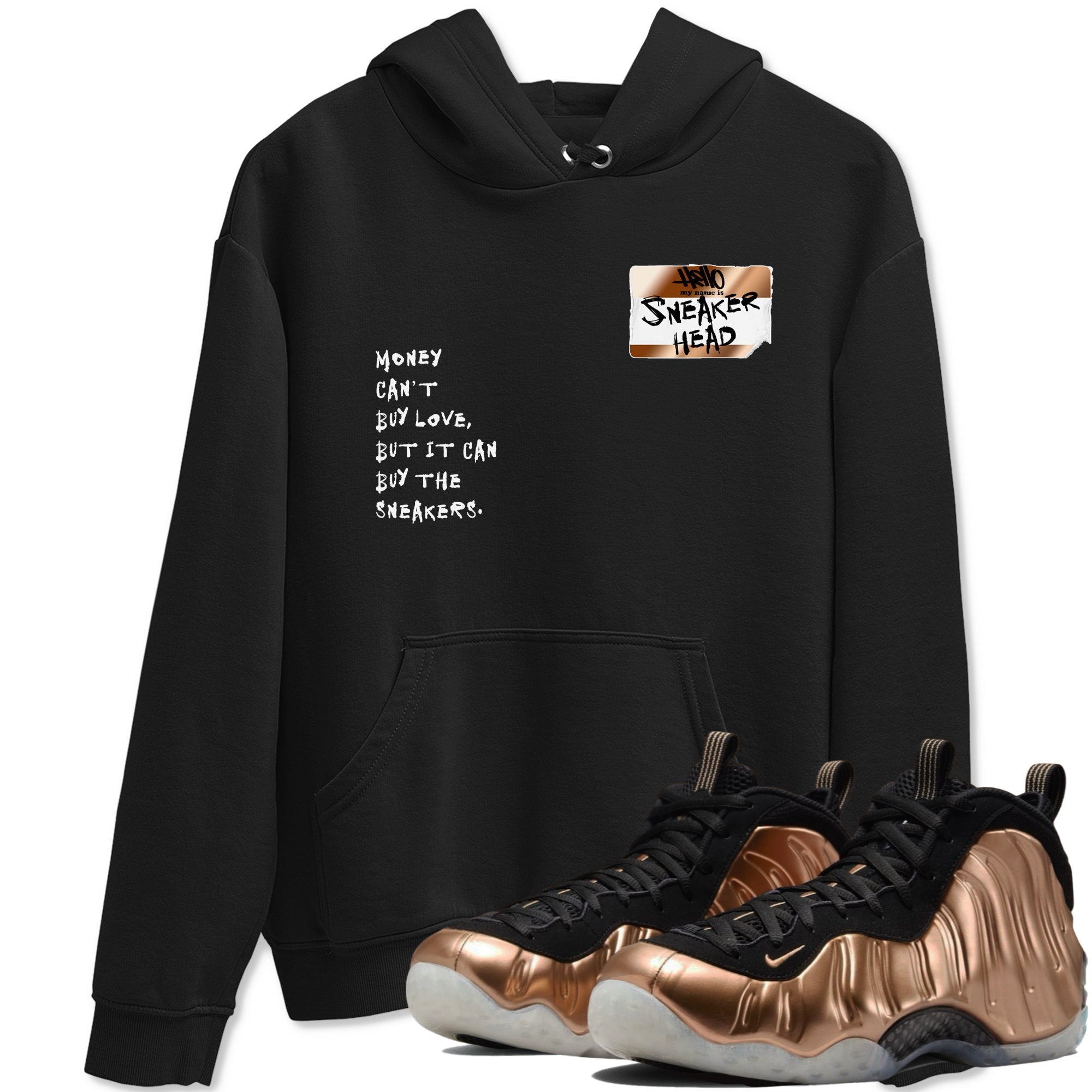 snkmatch Badge snkmatch Tees - Air Foamposite One Metallic Copper