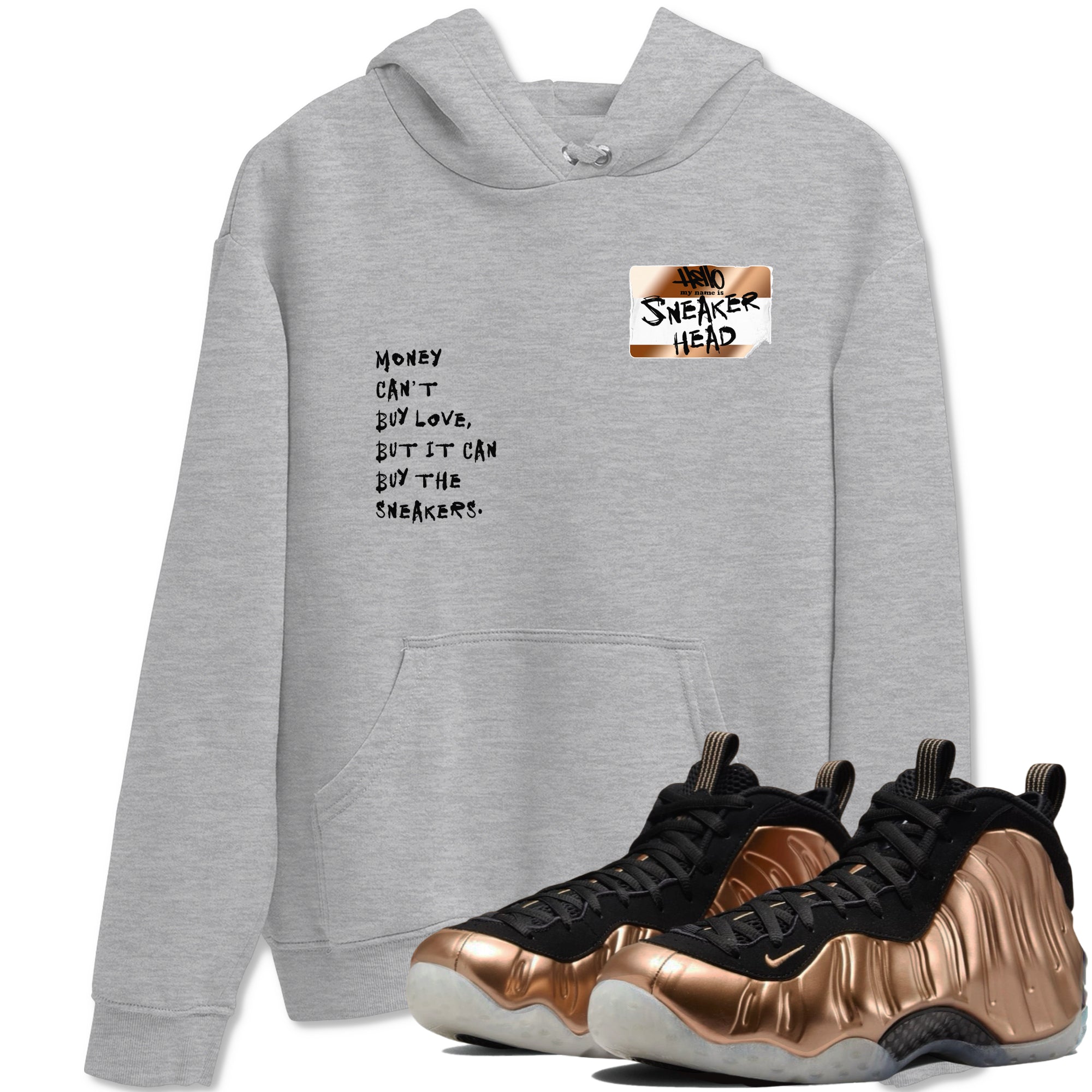 snkmatch Badge snkmatch Tees - Air Foamposite One Metallic Copper