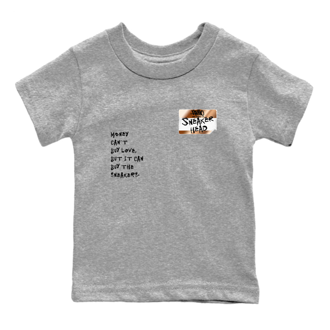 snkmatch Badge snkmatch Tees Kids - Air Foamposite One Metallic Copper