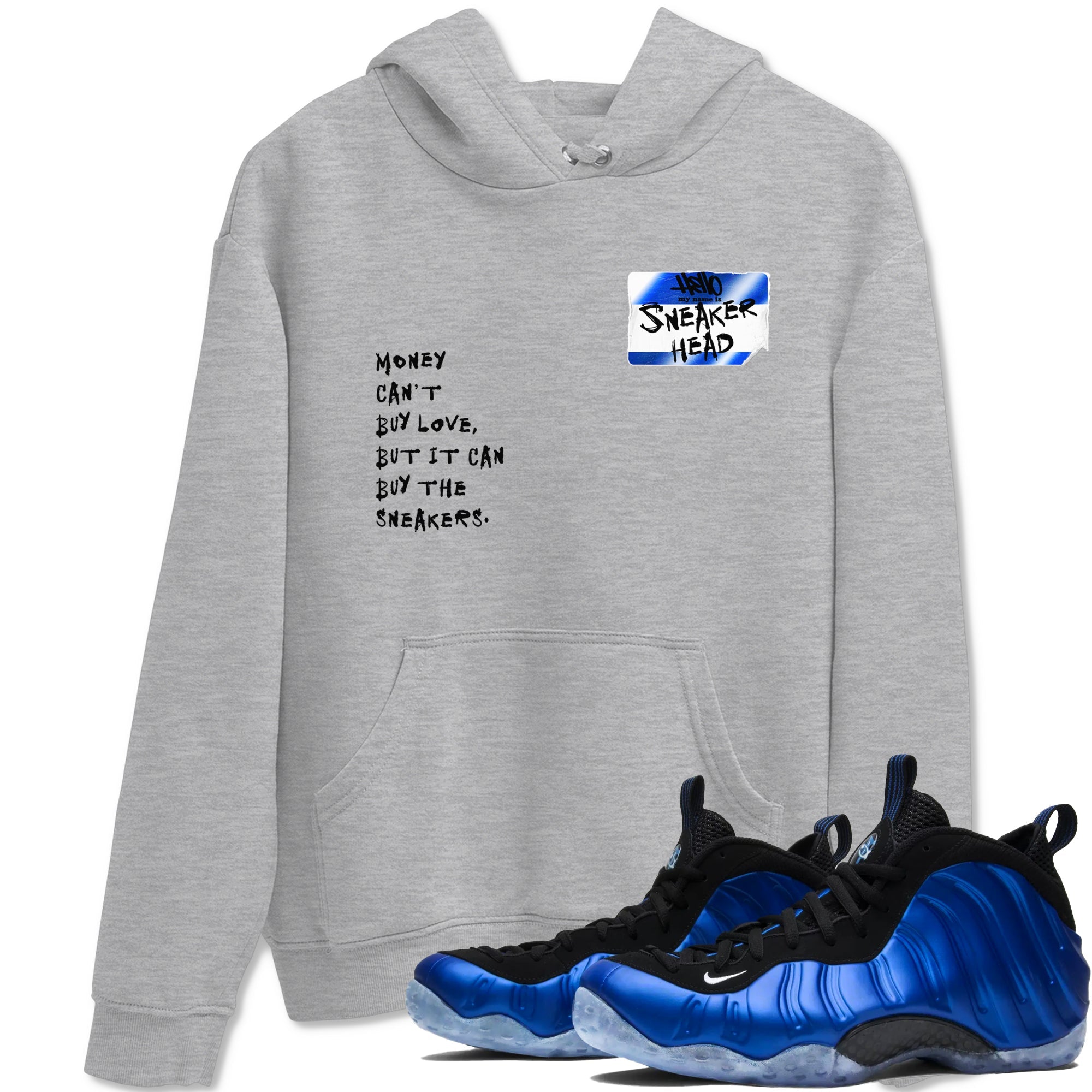 snkmatch Badge snkmatch Tees - Air Foamposite One Royal