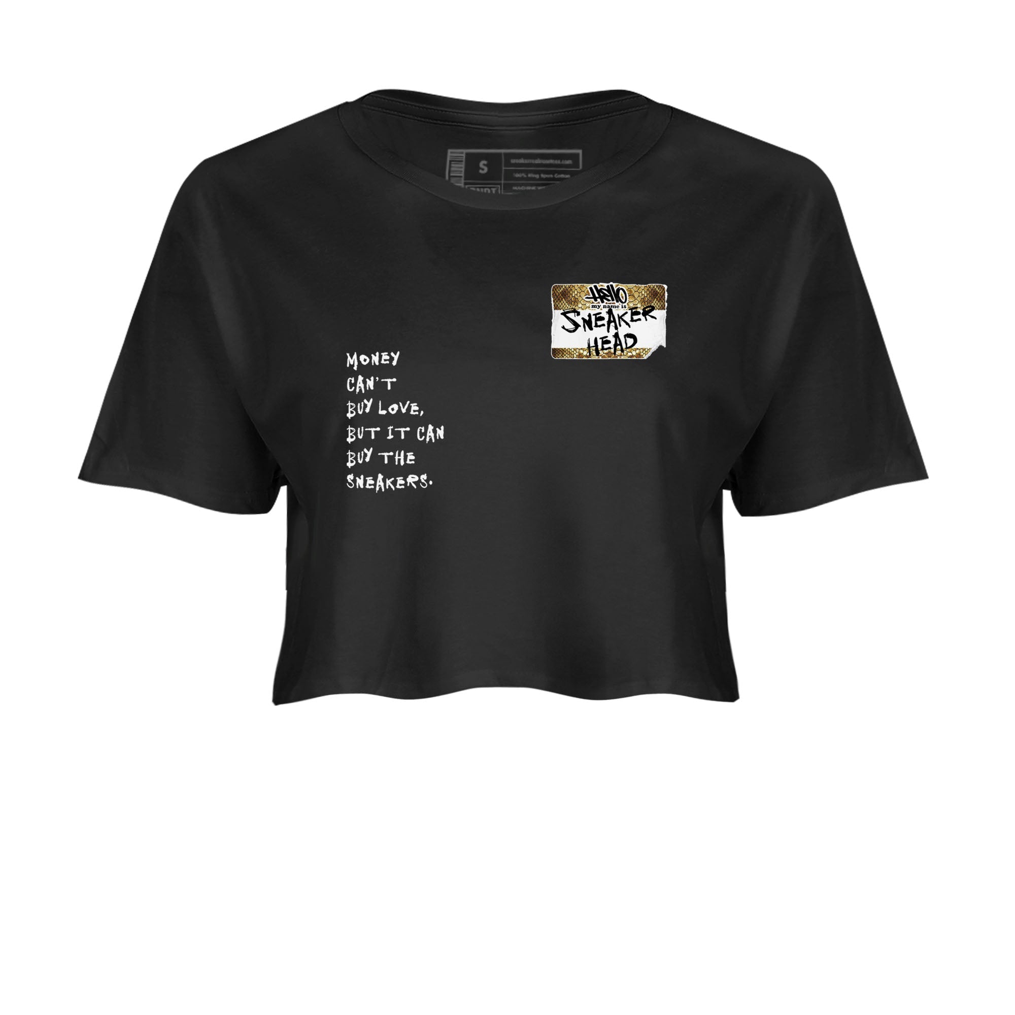 snkmatch Badge snkmatch Women's Top - Air Force 1 Ivory Snake