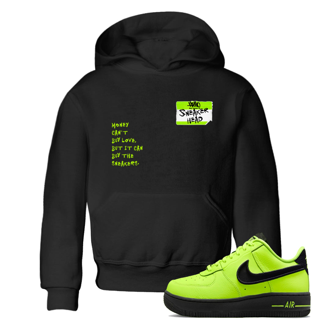 snkmatch Badge snkmatch Tees Kids - Air Force 1 Volt
