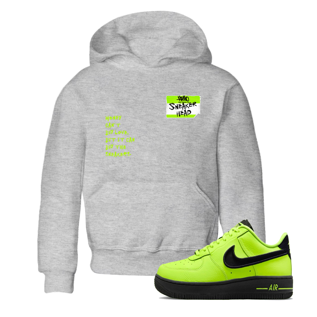 snkmatch Badge snkmatch Tees Kids - Air Force 1 Volt