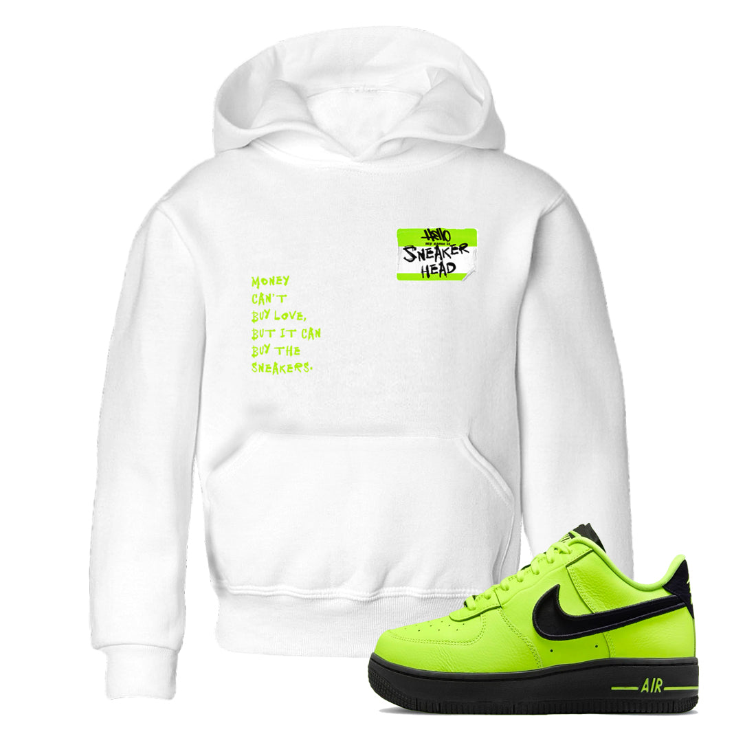 snkmatch Badge snkmatch Tees Kids - Air Force 1 Volt