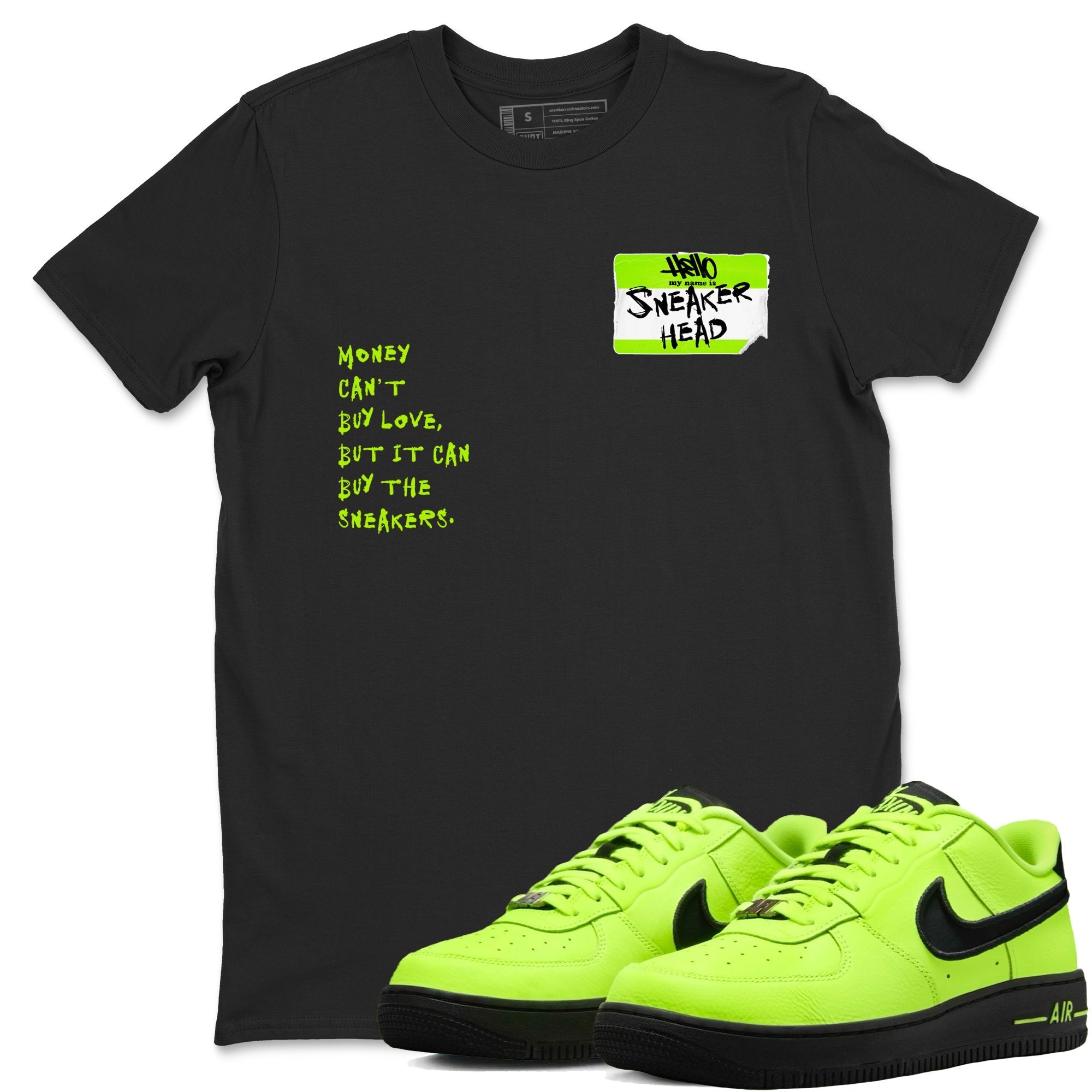 snkmatch Badge snkmatch Tees - Air Force 1 Volt