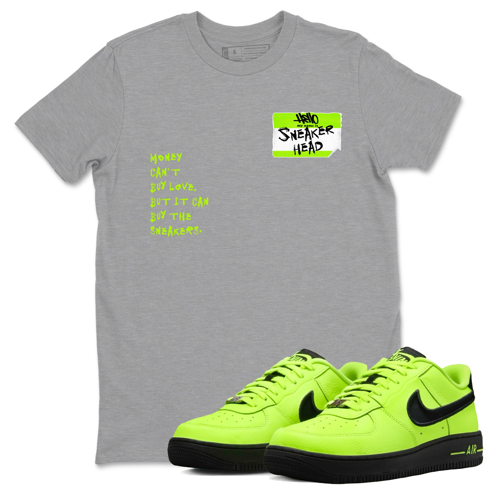 snkmatch Badge snkmatch Tees - Air Force 1 Volt