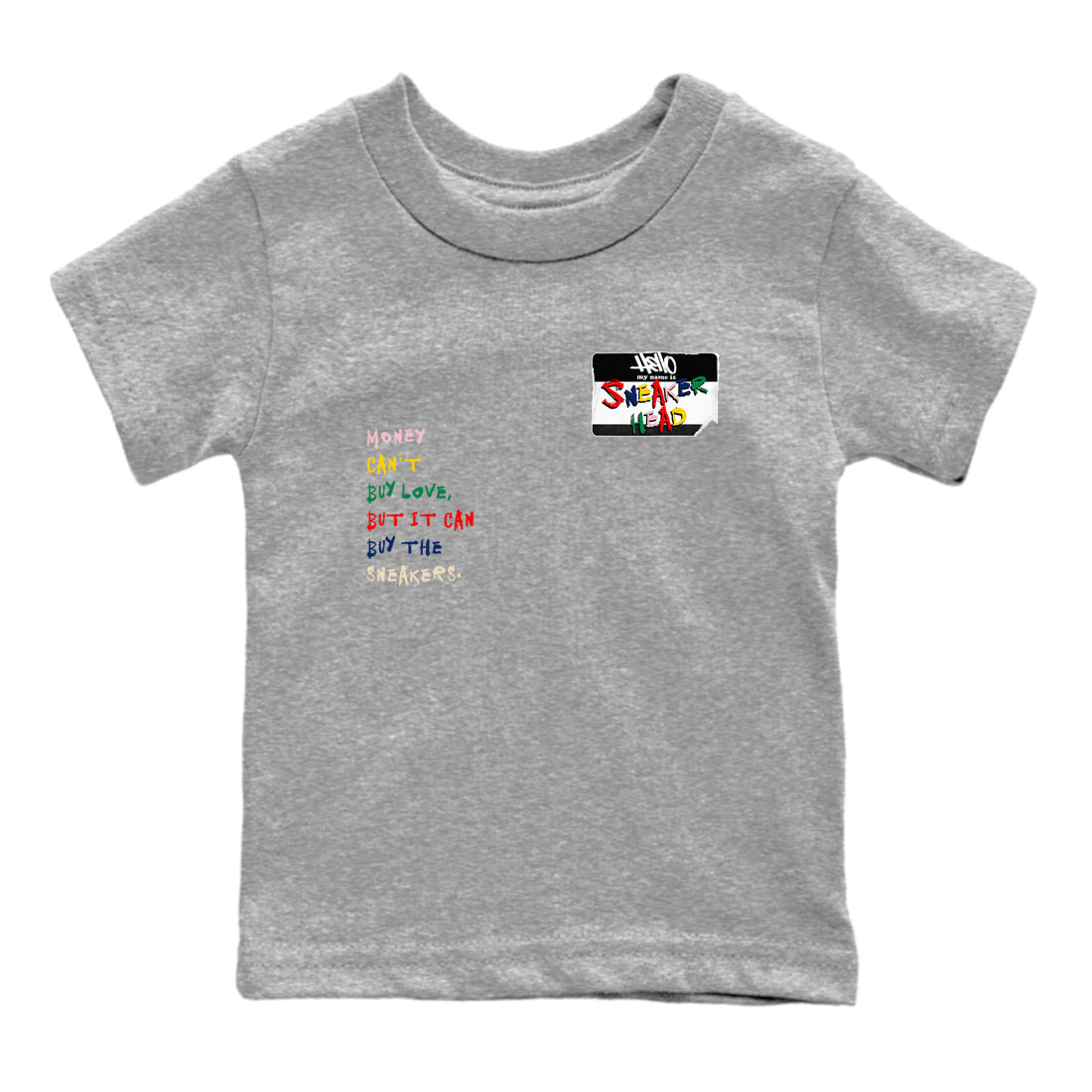 snkmatch Badge snkmatch Tees Kids - Air Force 3 Blue Void and Tour Yellow