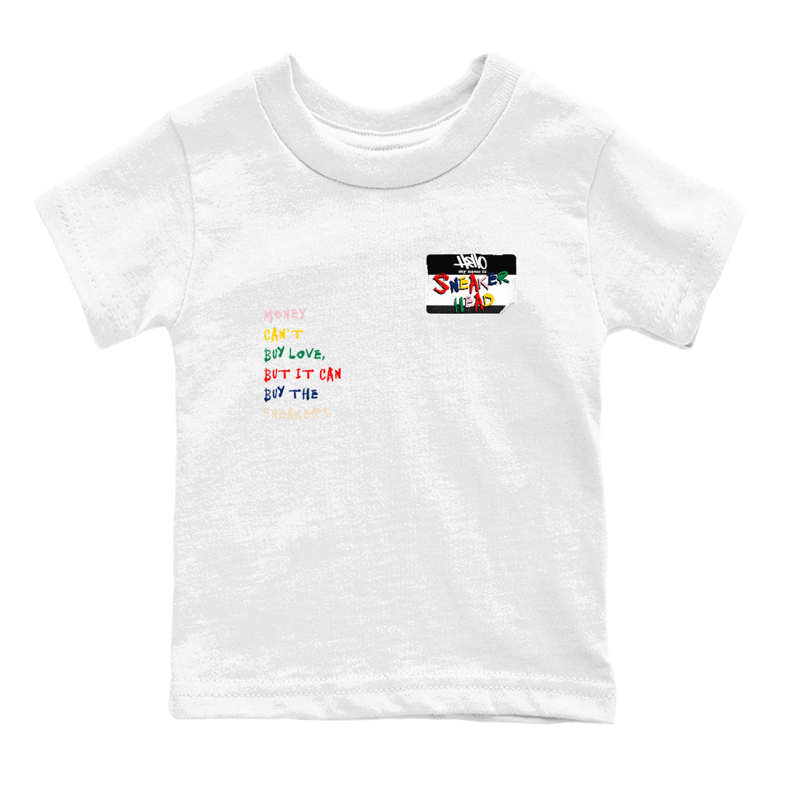snkmatch Badge snkmatch Tees Kids - Air Force 3 Blue Void and Tour Yellow