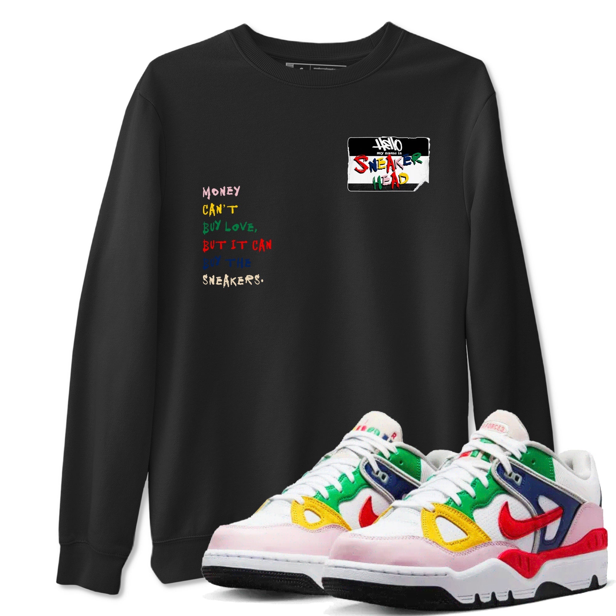 snkmatch Badge snkmatch Tees - Air Force 3 Blue Void and Tour Yellow